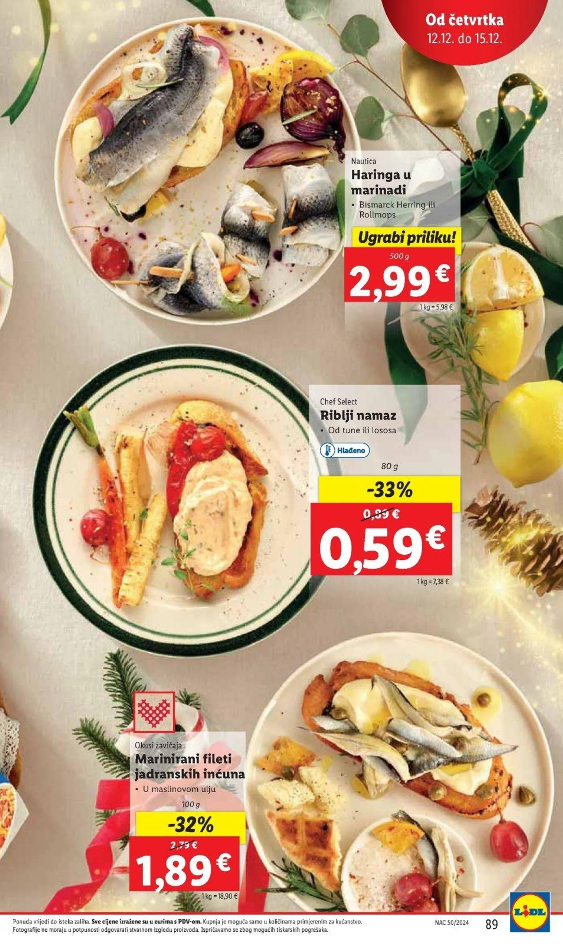 Katalog Lidl katalog do 15.12.2024 od 5. prosinca do 15. prosinca 2024. - Pregled Stranica 89