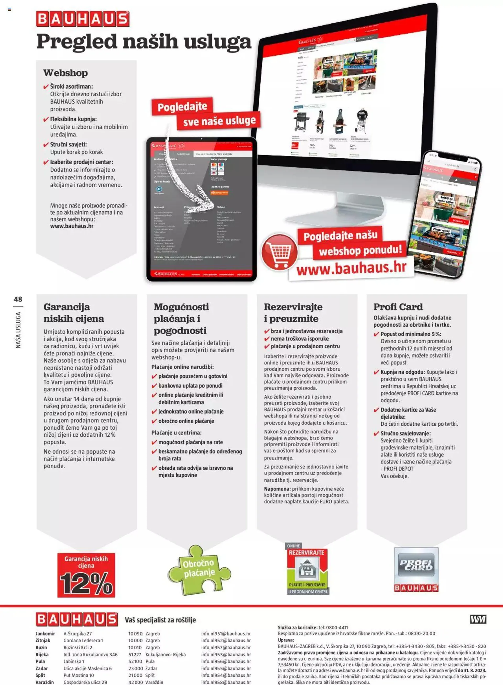 Katalog Rozštyljanje Bauhaus od 4. svibnja do 31. kolovoza 2023. - Pregled Stranica 48