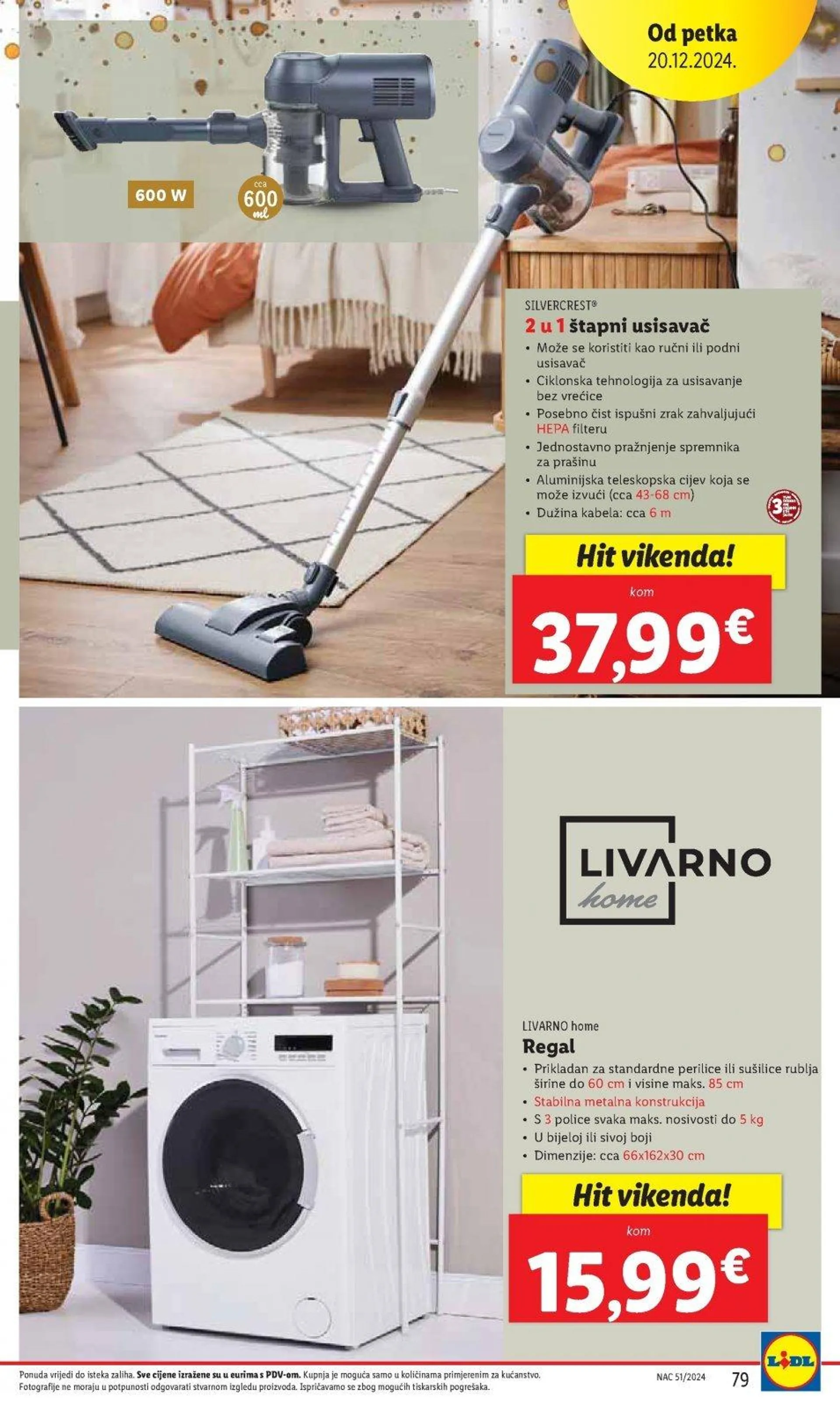 Katalog Lidl katalog do 24.12.2024 od 19. prosinca do 24. prosinca 2024. - Pregled Stranica 79