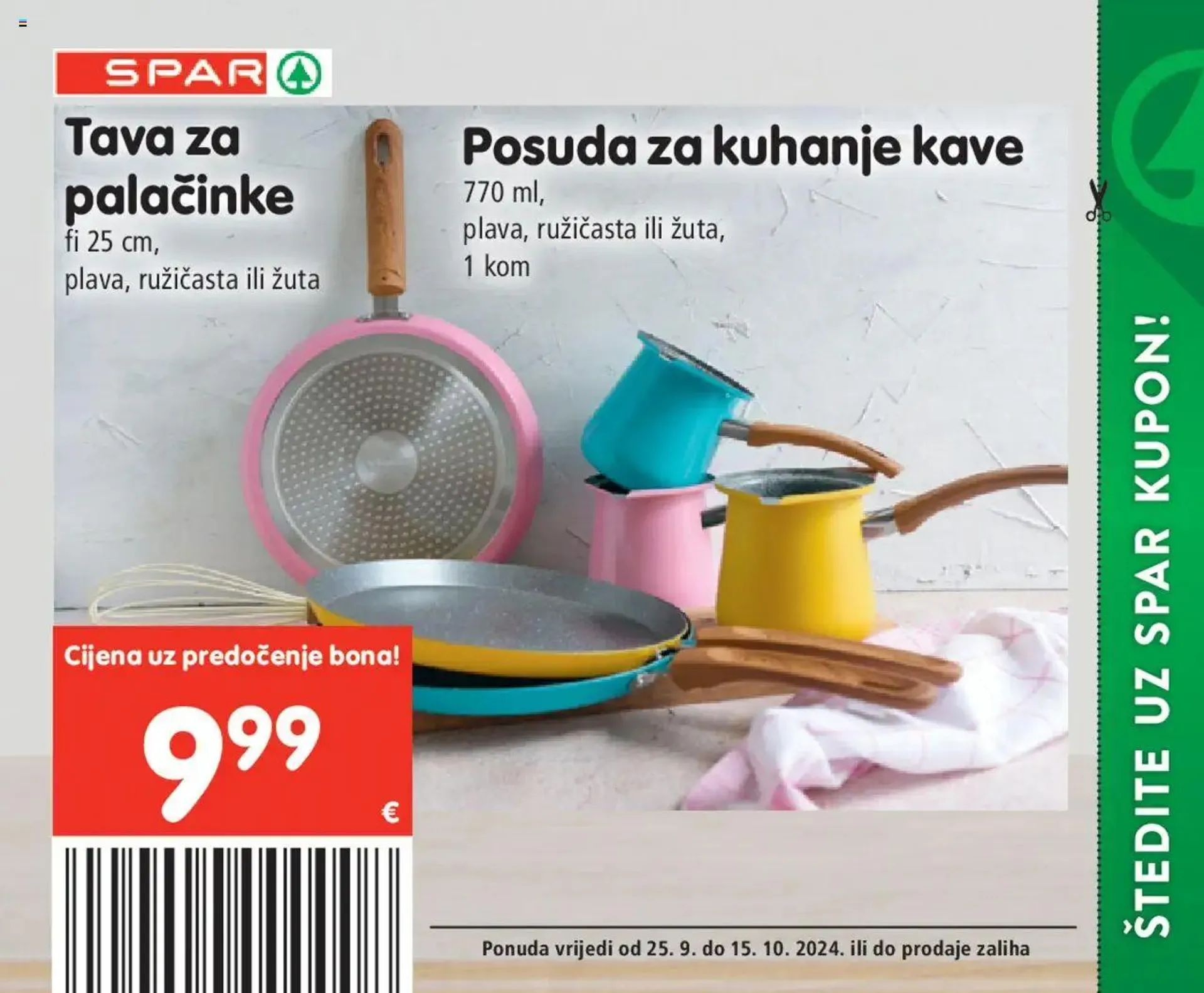 Katalog Posebne pogodnosti Spar od 25. rujna do 15. listopada 2024. - Pregled Stranica 22