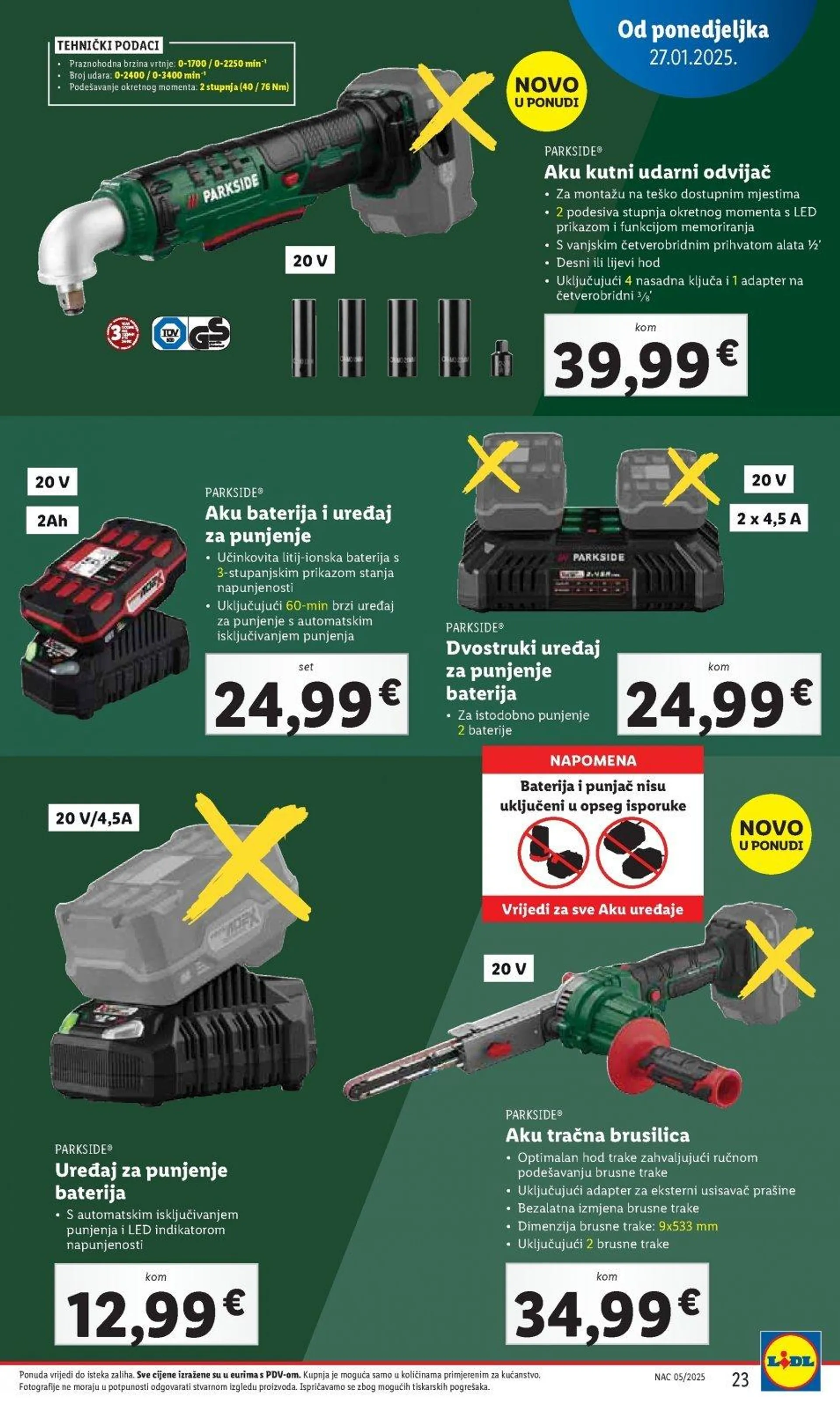 Katalog Lidl katalog do 02.02.2025 od 23. siječnja do 2. veljače 2025. - Pregled Stranica 23