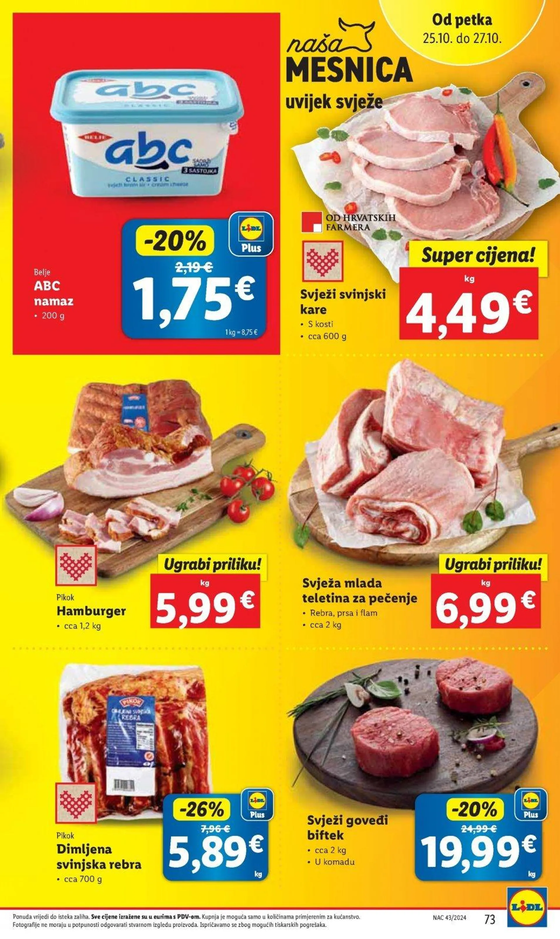 Katalog Lidl katalog do 27.10.2024 od 17. listopada do 27. listopada 2024. - Pregled Stranica 73