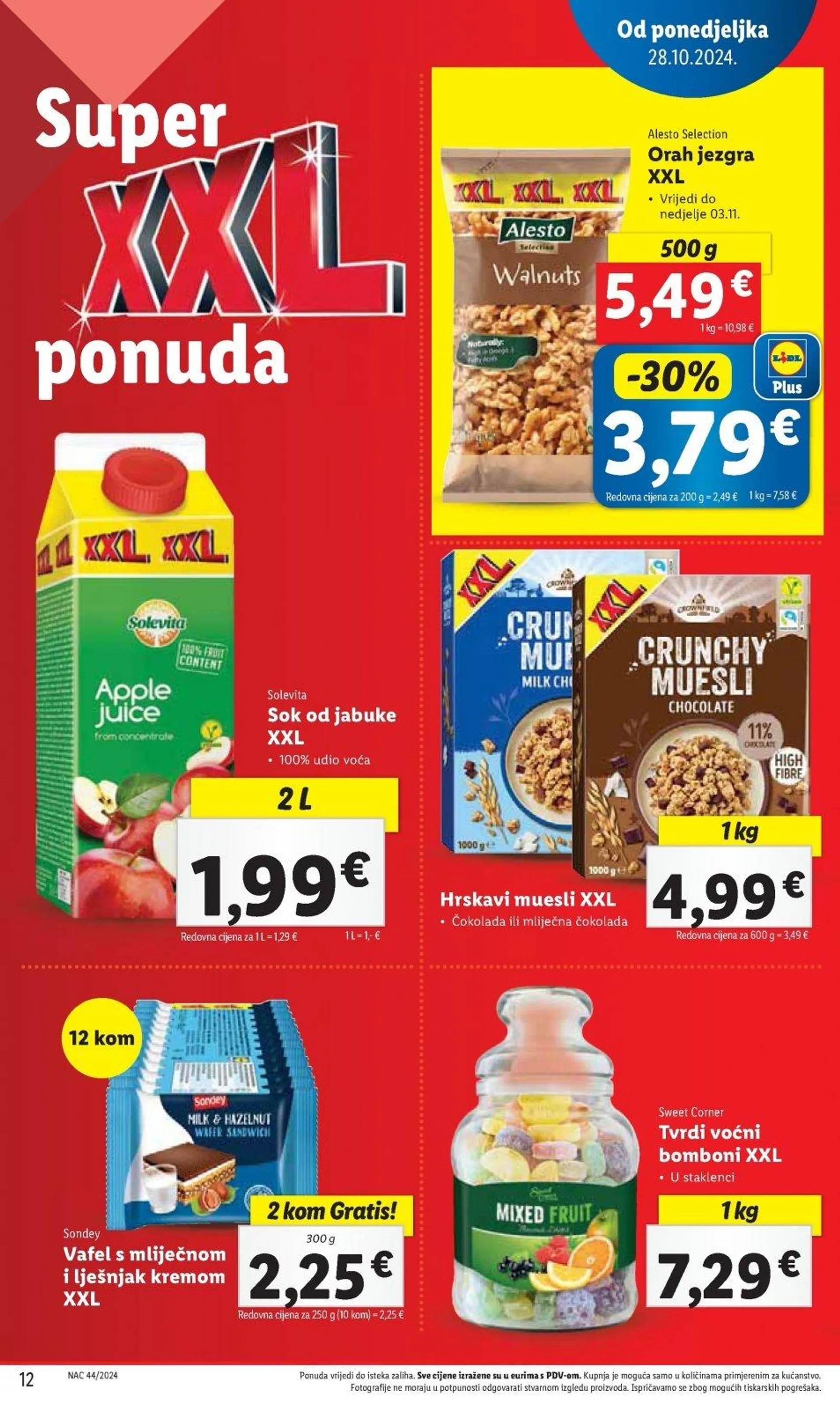 Katalog Lidl katalog do 03.11.2024 od 25. listopada do 3. studenoga 2024. - Pregled Stranica 12