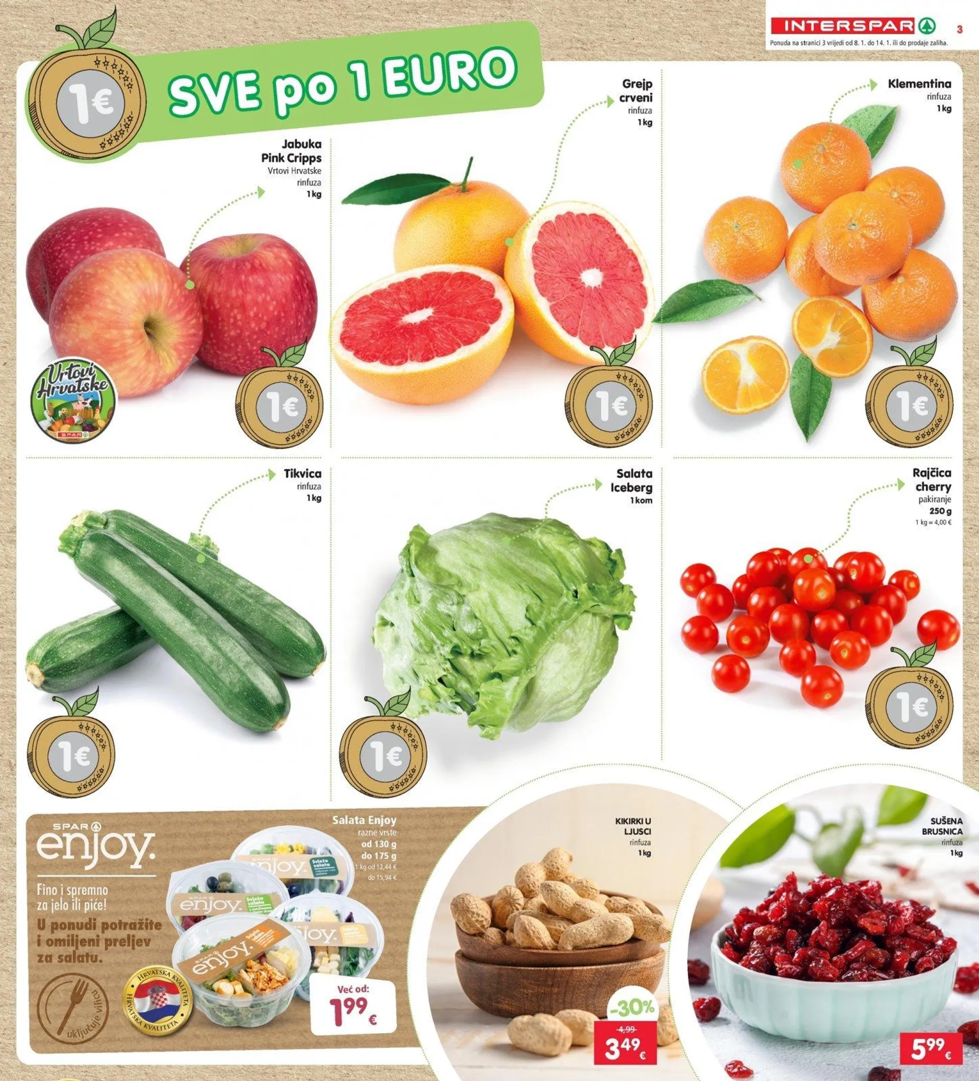 Katalog Interspar katalog do 14.01.2025 od 8. siječnja do 14. siječnja 2025. - Pregled Stranica 3