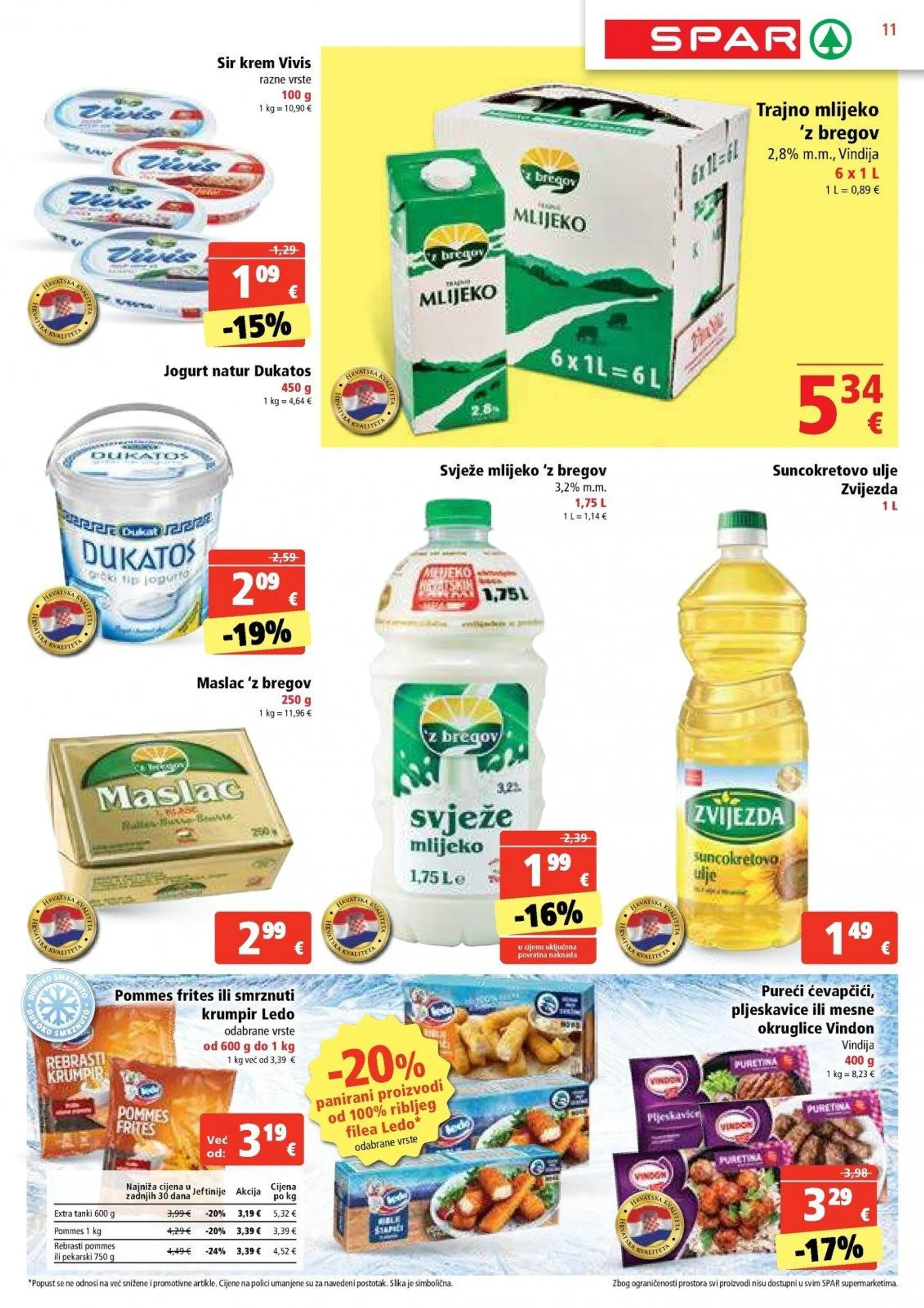 Katalog Spar katalog do 28.01.2025 od 22. siječnja do 28. siječnja 2025. - Pregled Stranica 11