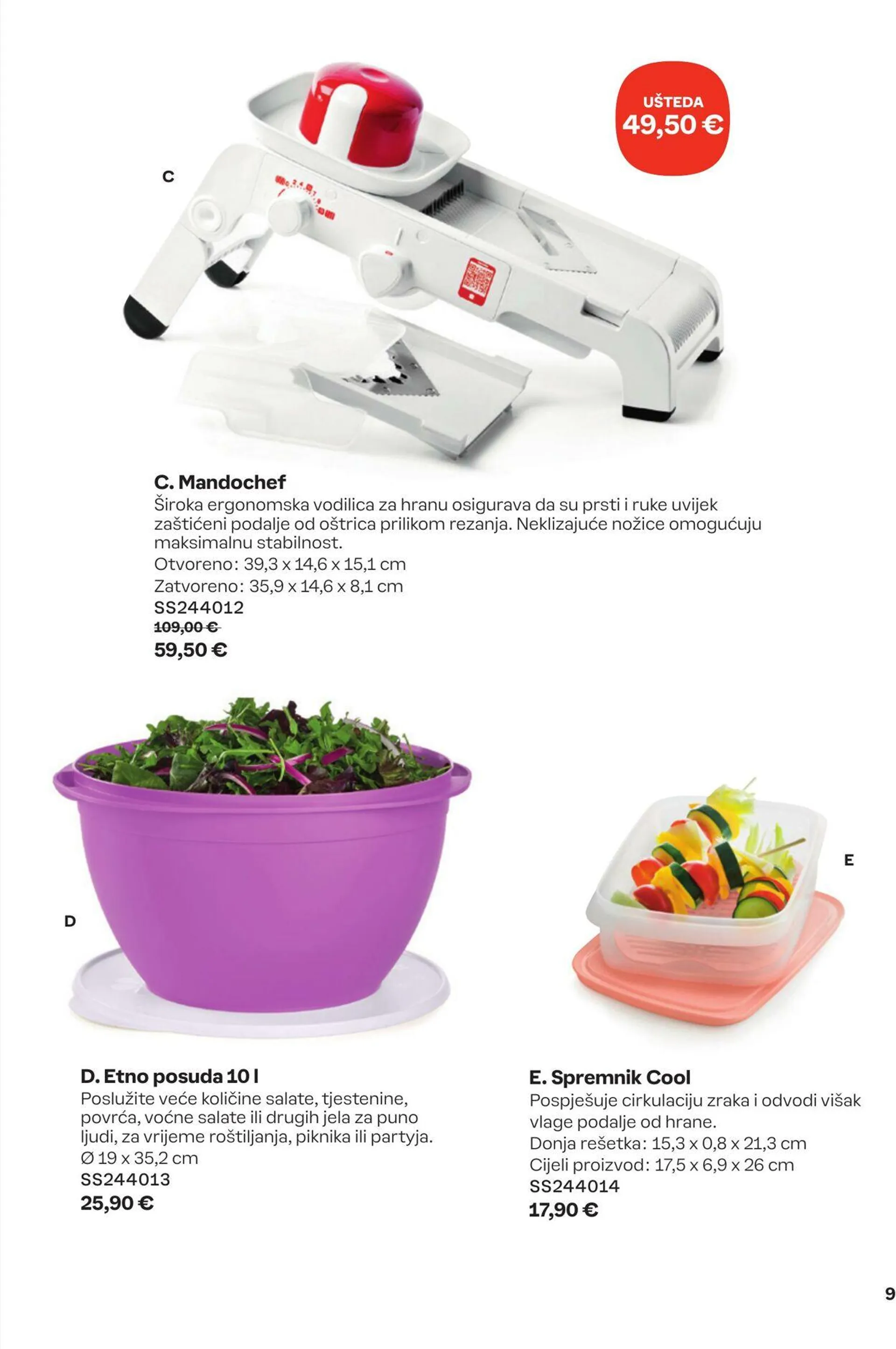 Katalog Tupperware od 16. listopada do 10. studenoga 2024. - Pregled Stranica 9