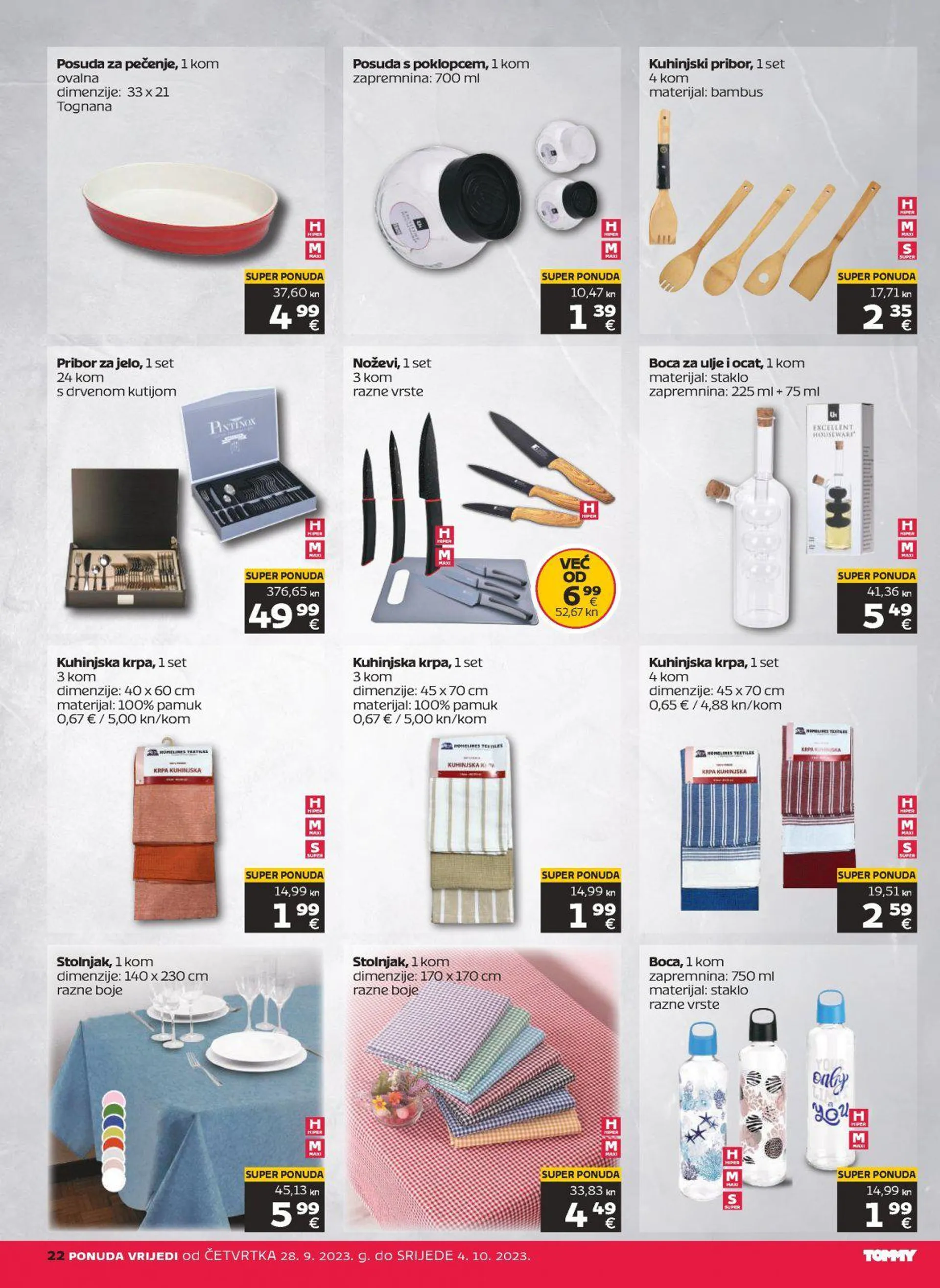 Katalog Tommy katalog do 04.10.2023 od 28. rujna do 4. listopada 2023. - Pregled Stranica 22
