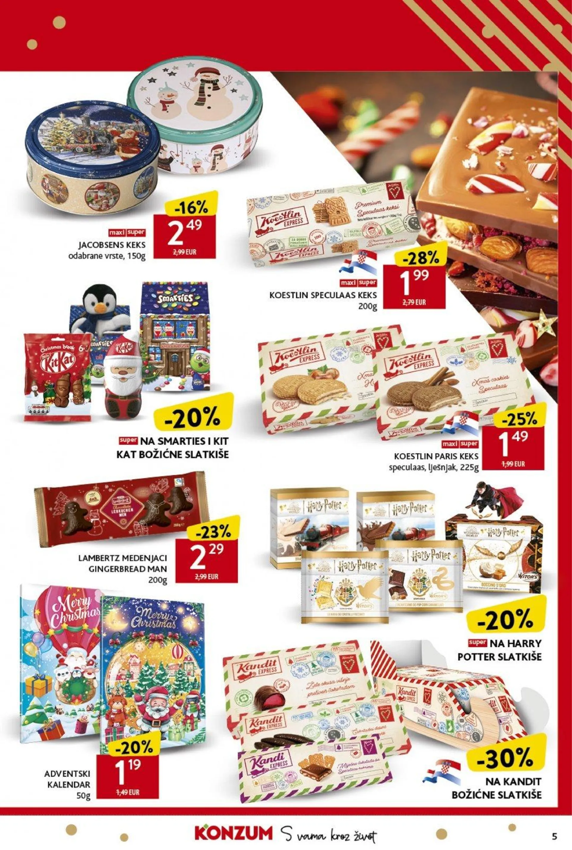 Katalog Konzum katalog do 04.12.2024 od 29. studenoga do 4. prosinca 2024. - Pregled Stranica 5