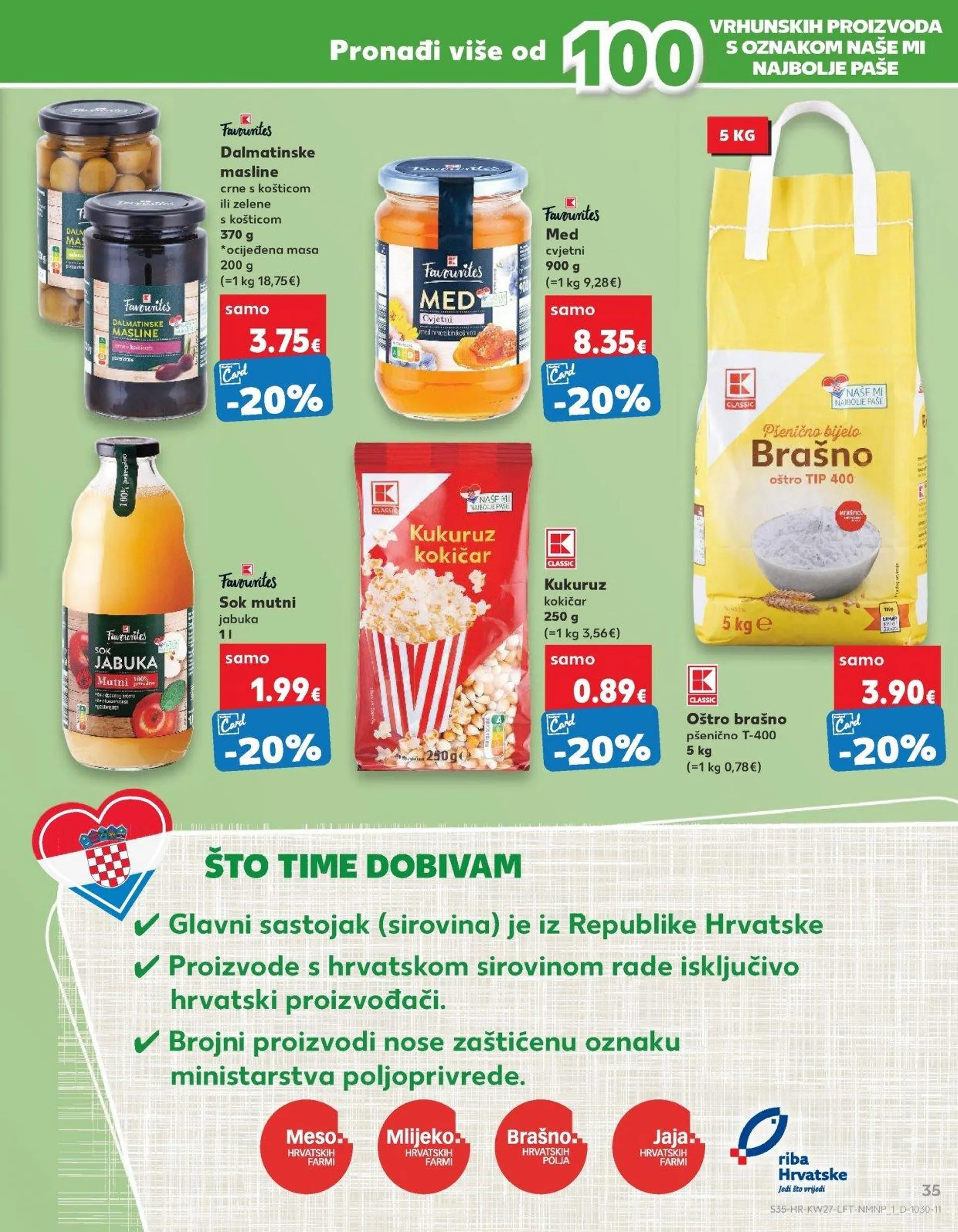 Katalog Kaufland katalog do 09.07.2024 od 3. srpnja do 9. srpnja 2024. - Pregled Stranica 35