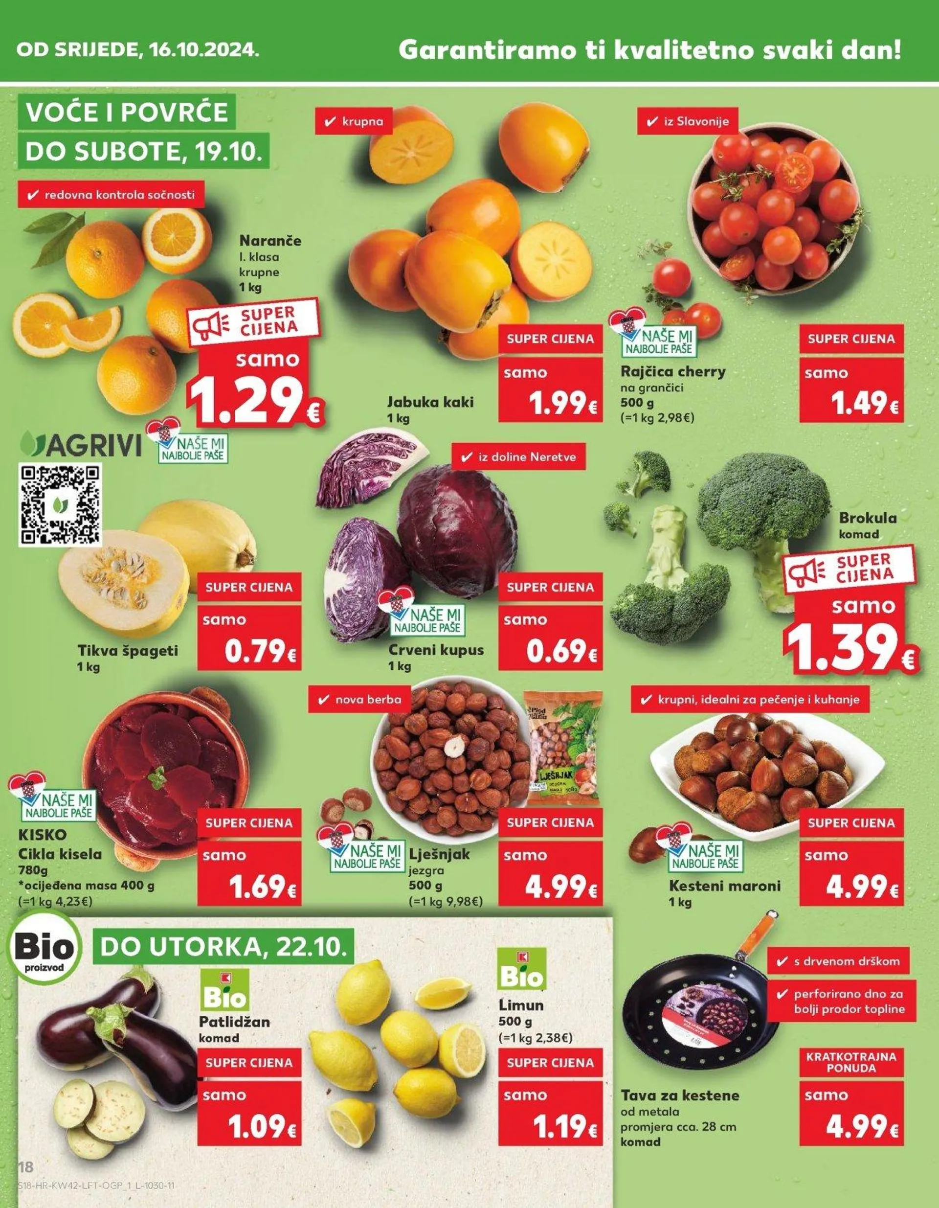 Katalog Kaufland katalog do 22.10.2024 od 16. listopada do 22. listopada 2024. - Pregled Stranica 18