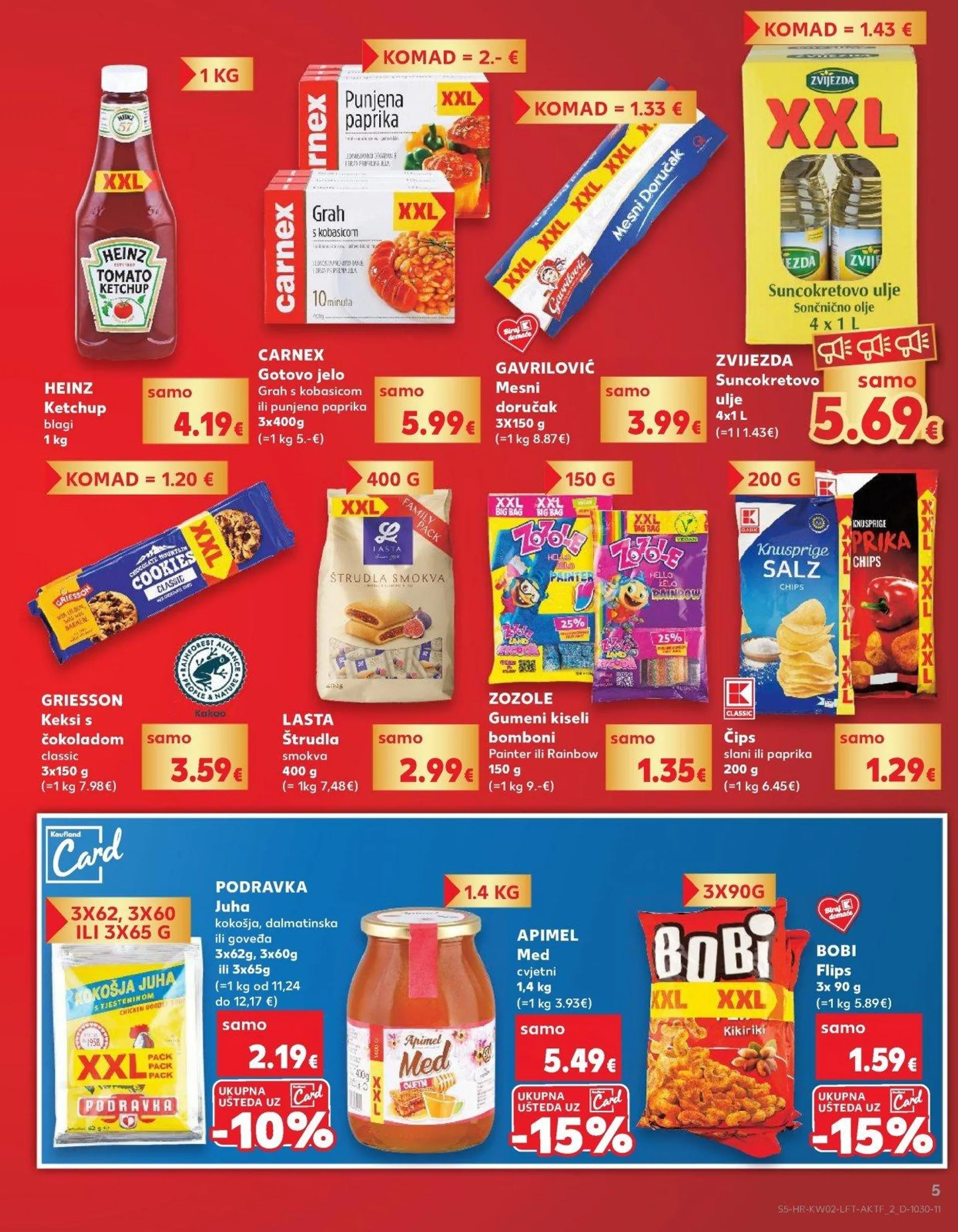 Katalog Kaufland katalog do 14.01.2025 od 8. siječnja do 14. siječnja 2025. - Pregled Stranica 5