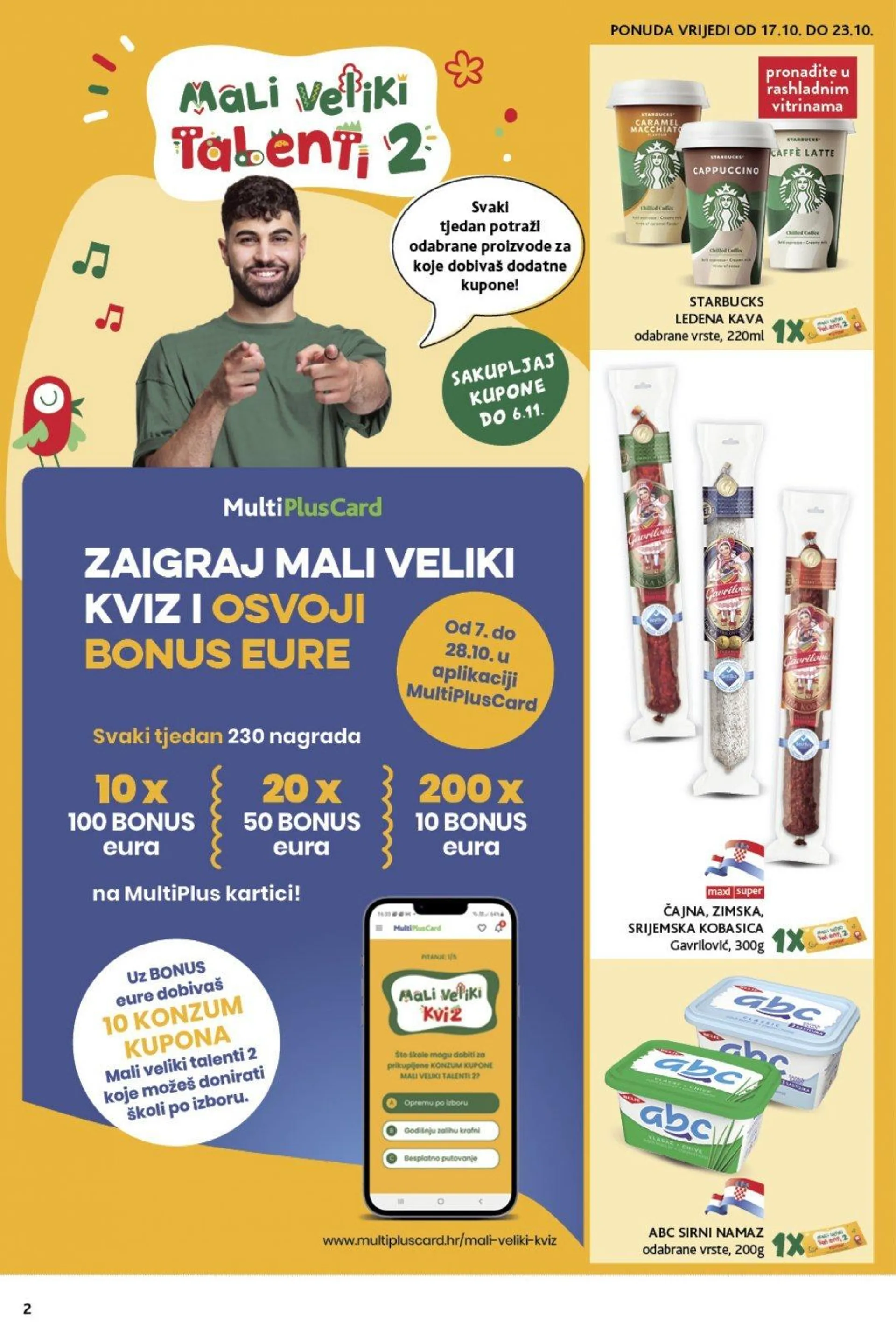 Katalog Konzum katalog do 23.10.2024 od 17. listopada do 23. listopada 2024. - Pregled Stranica 2