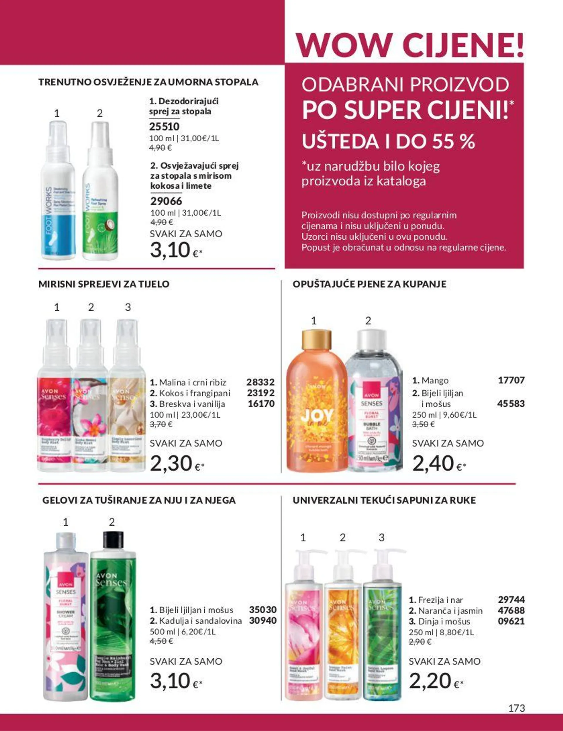 Katalog Avon od 1. srpnja do 31. srpnja 2024. - Pregled Stranica 173