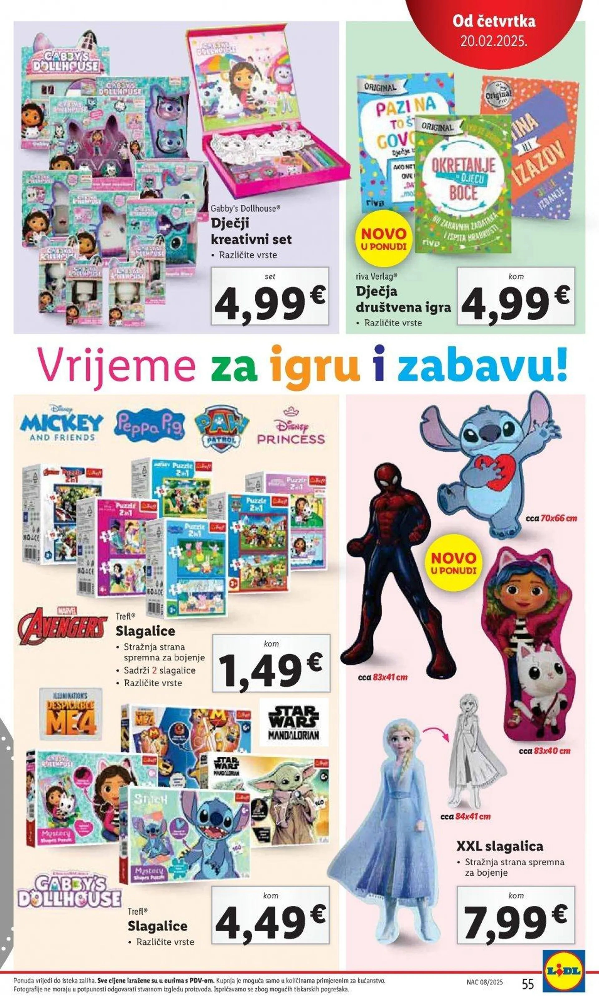 Katalog Lidl katalog do 23.02.2025 od 13. veljače do 23. veljače 2025. - Pregled Stranica 55