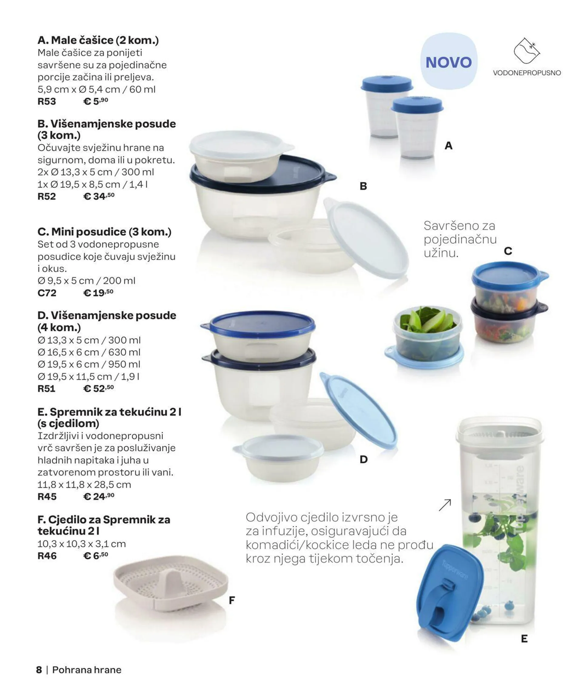 Katalog Tupperware od 1. ožujka do 31. kolovoza 2024. - Pregled Stranica 8