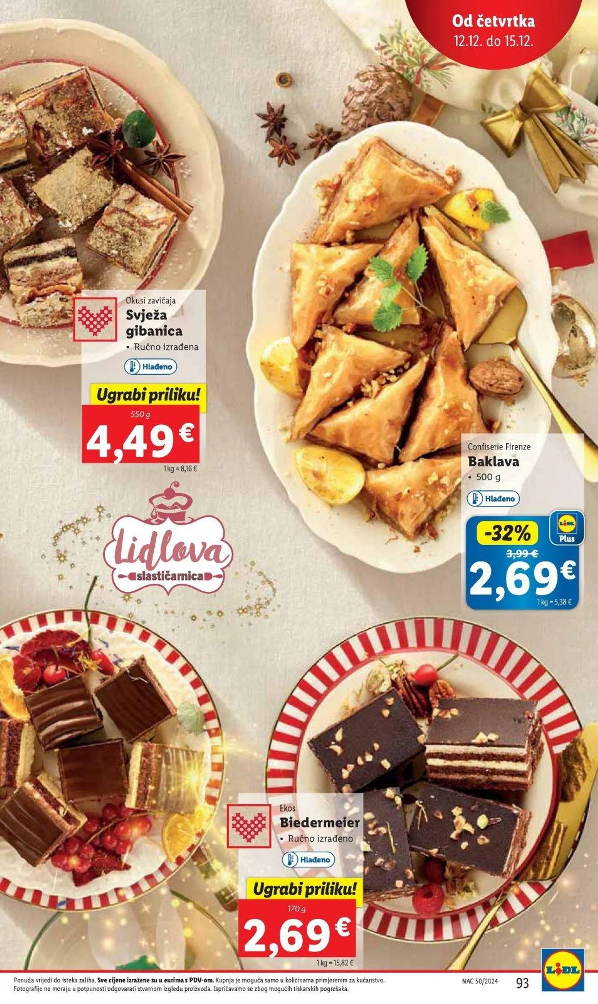 Katalog Lidl katalog do 15.12.2024 od 5. prosinca do 15. prosinca 2024. - Pregled Stranica 93