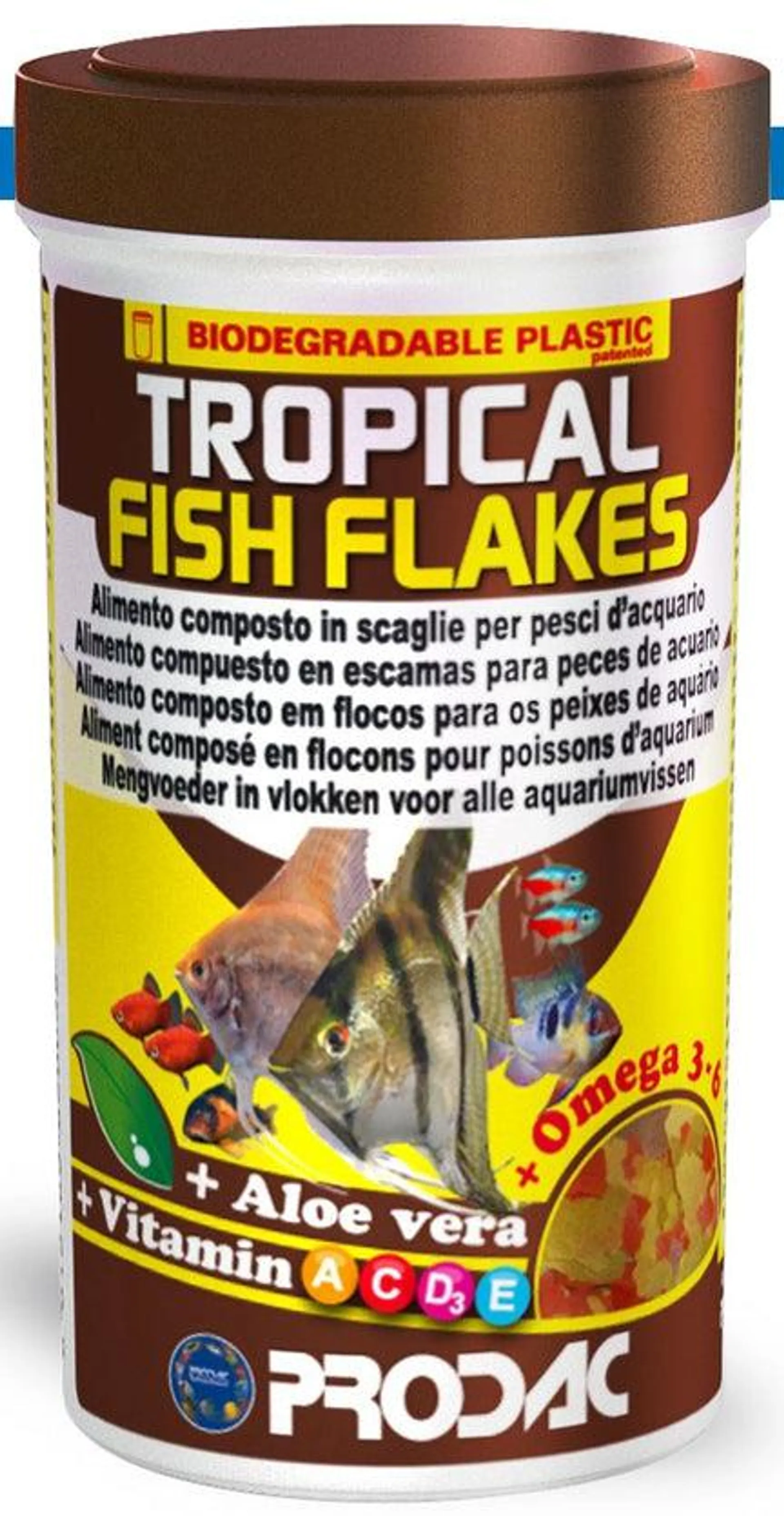 PRODAC Tropical fish flakes, hrana u listićima za sve tropske ribice