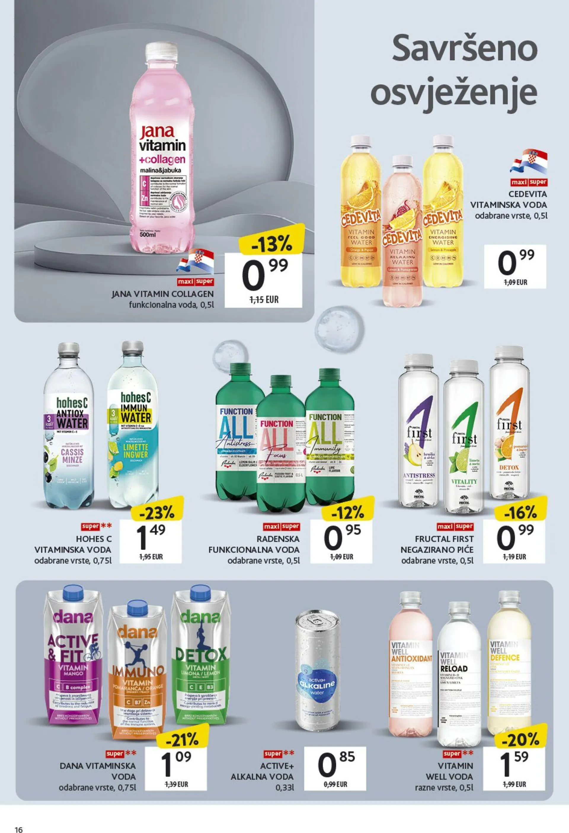 Katalog Konzum od 19. rujna do 6. listopada 2024. - Pregled Stranica 16