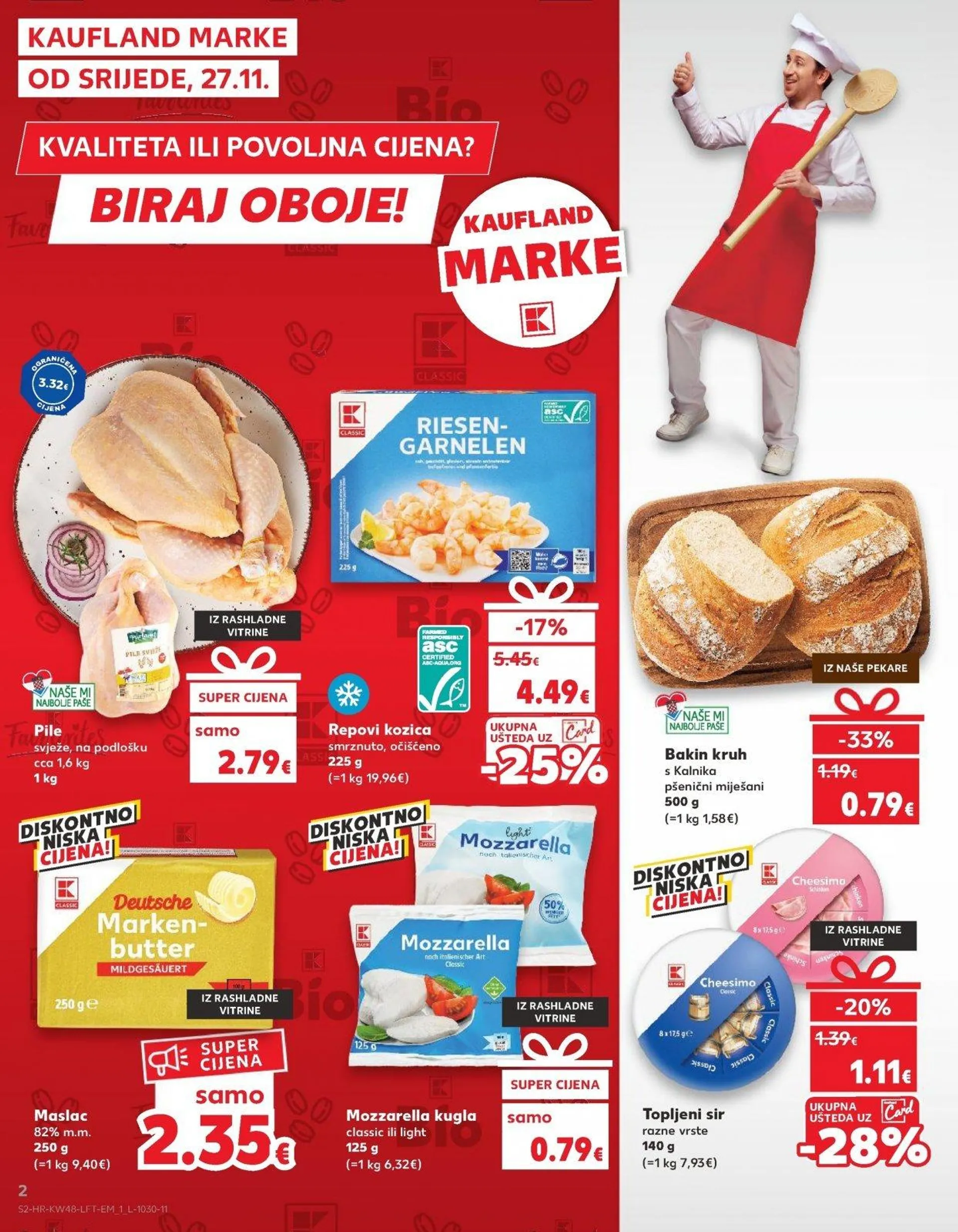 Katalog Kaufland katalog do 03.12.2024 od 28. studenoga do 3. prosinca 2024. - Pregled Stranica 2