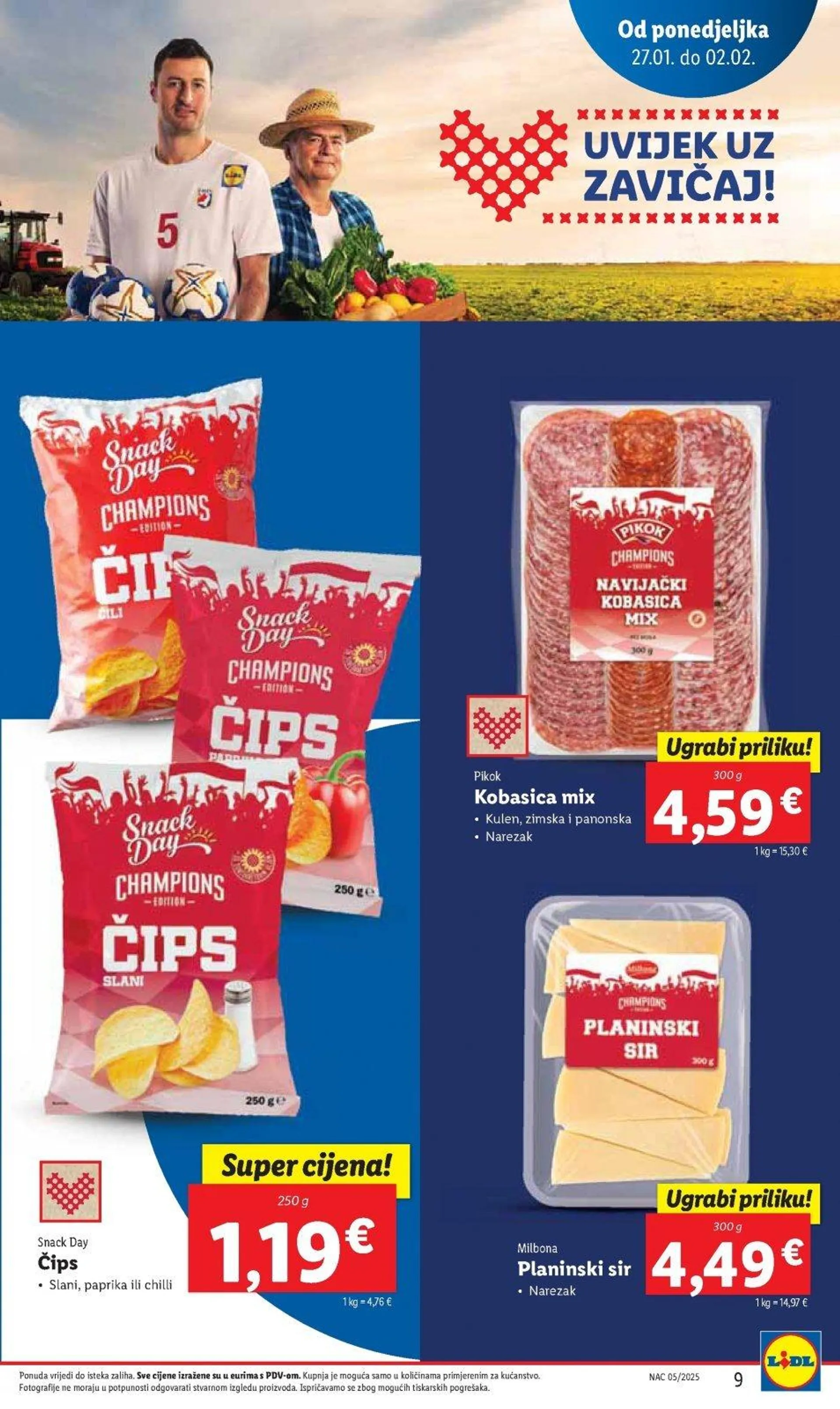 Katalog Lidl katalog do 02.02.2025 od 23. siječnja do 2. veljače 2025. - Pregled Stranica 9