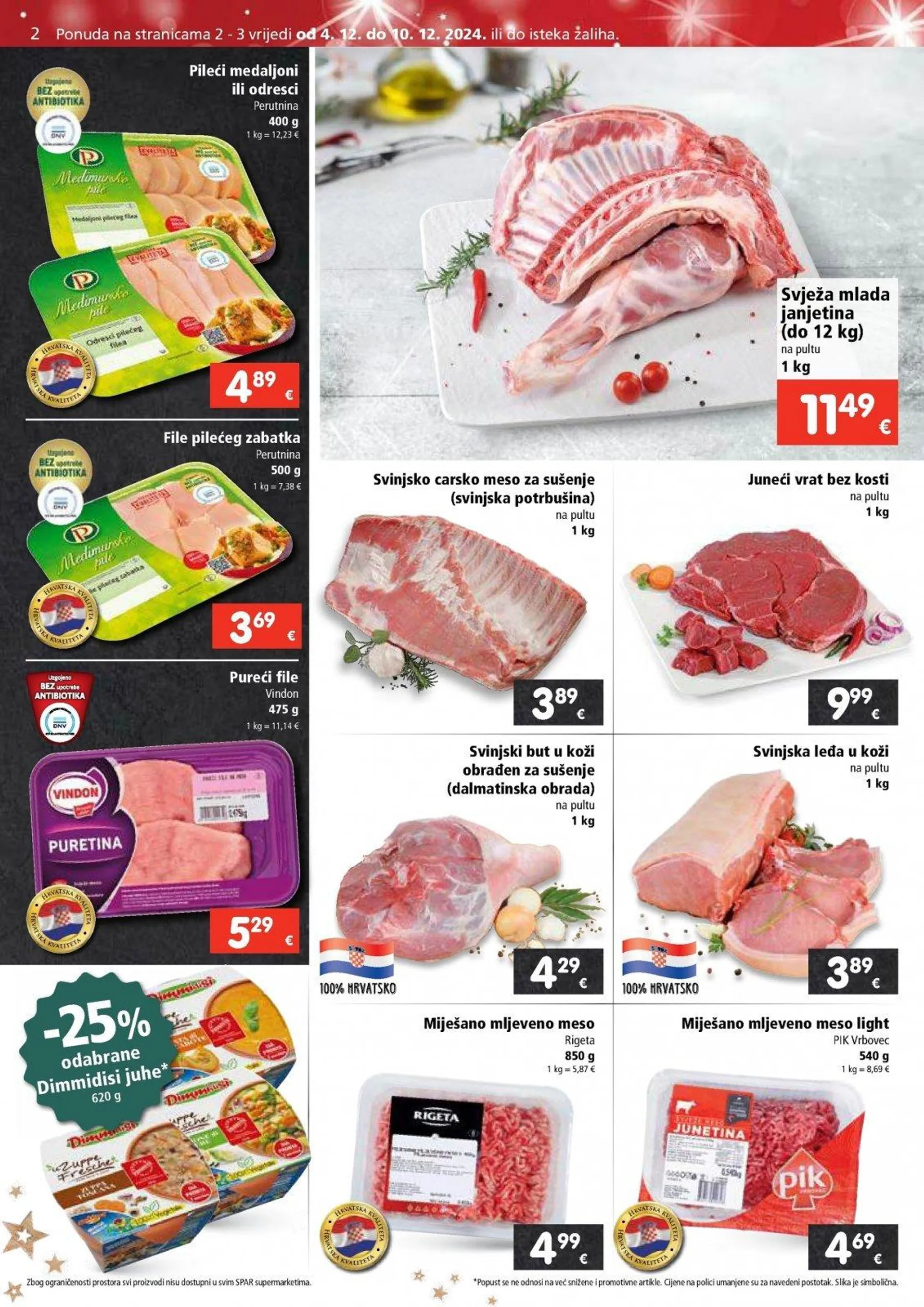 Katalog Spar katalog do 10.12.2024 od 5. prosinca do 10. prosinca 2024. - Pregled Stranica 2