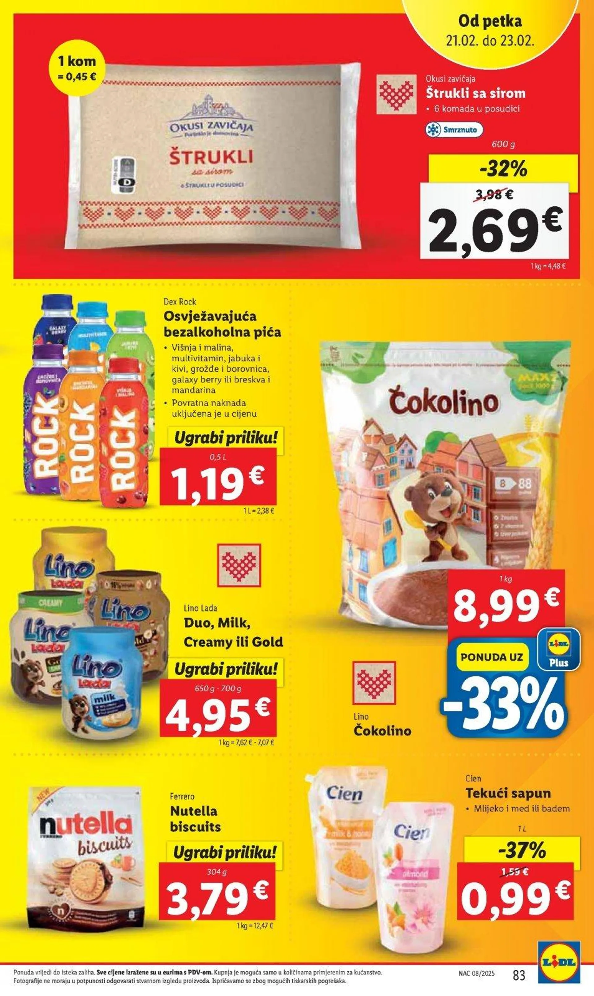 Katalog Lidl katalog do 23.02.2025 od 13. veljače do 23. veljače 2025. - Pregled Stranica 83