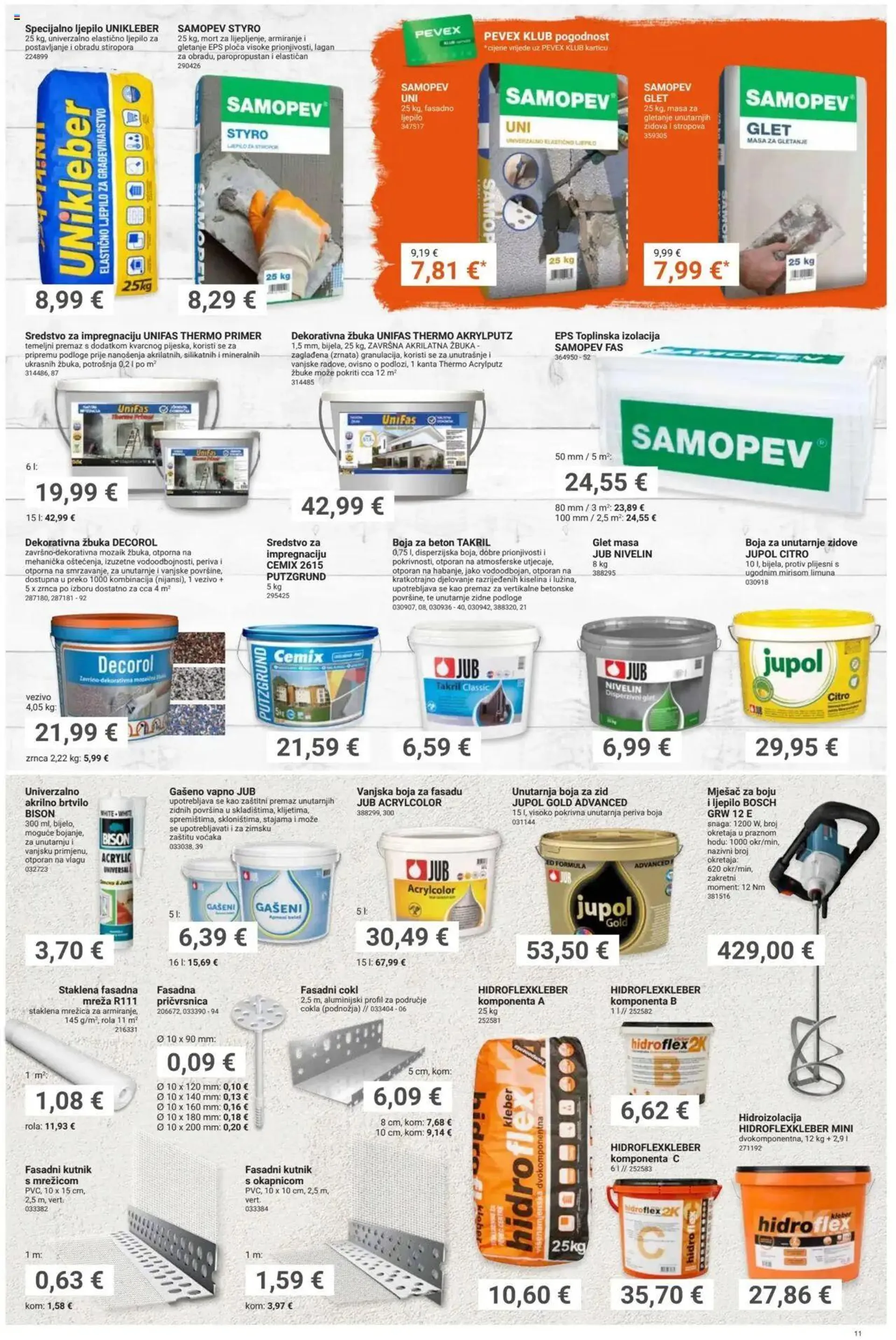 Katalog Ponuda Pevex od 29. kolovoza do 23. rujna 2024. - Pregled Stranica 11