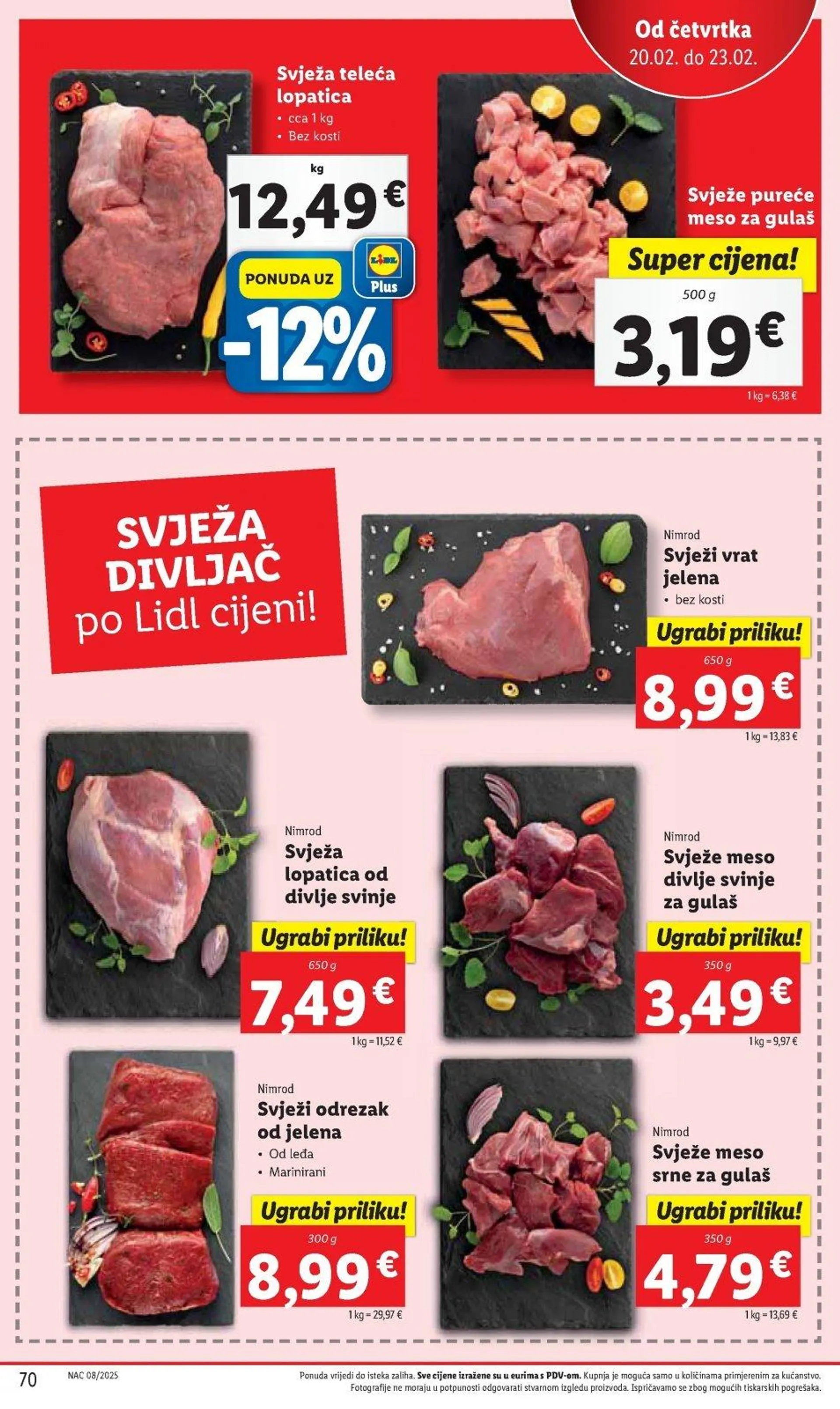 Katalog Lidl katalog do 23.02.2025 od 13. veljače do 23. veljače 2025. - Pregled Stranica 70