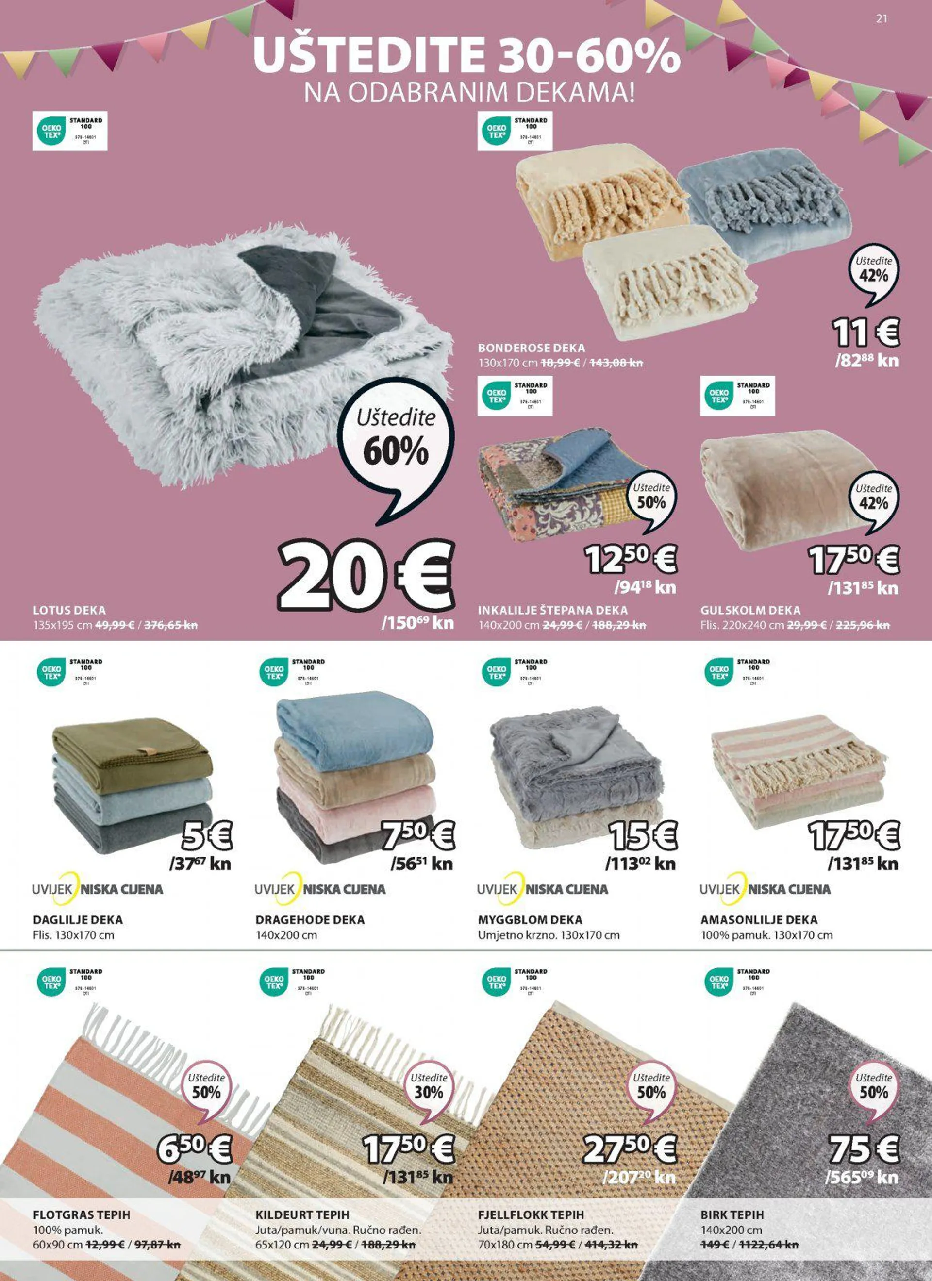 Katalog JYSK katalog do 17.10.2023 od 20. rujna do 17. listopada 2023. - Pregled Stranica 22