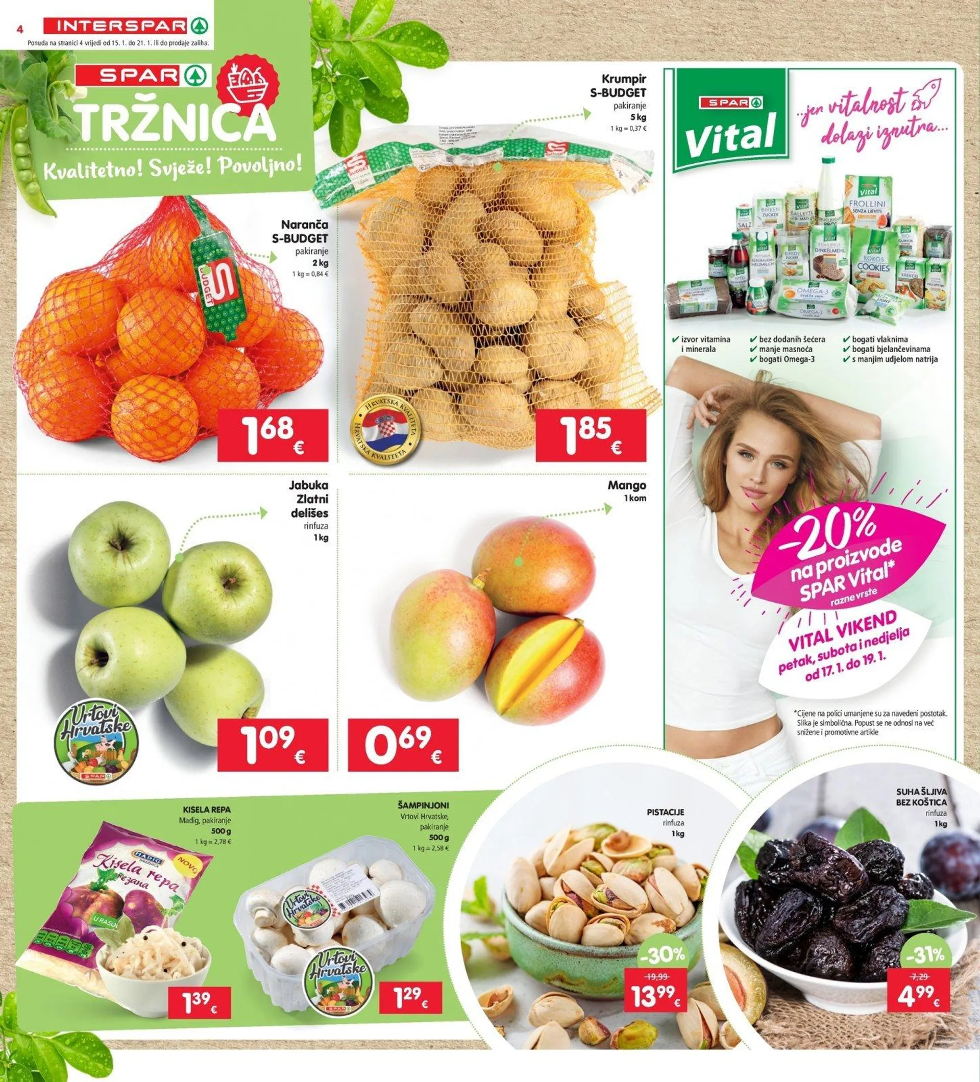 Katalog Interspar katalog do 21.01.2025 od 15. siječnja do 21. siječnja 2025. - Pregled Stranica 4