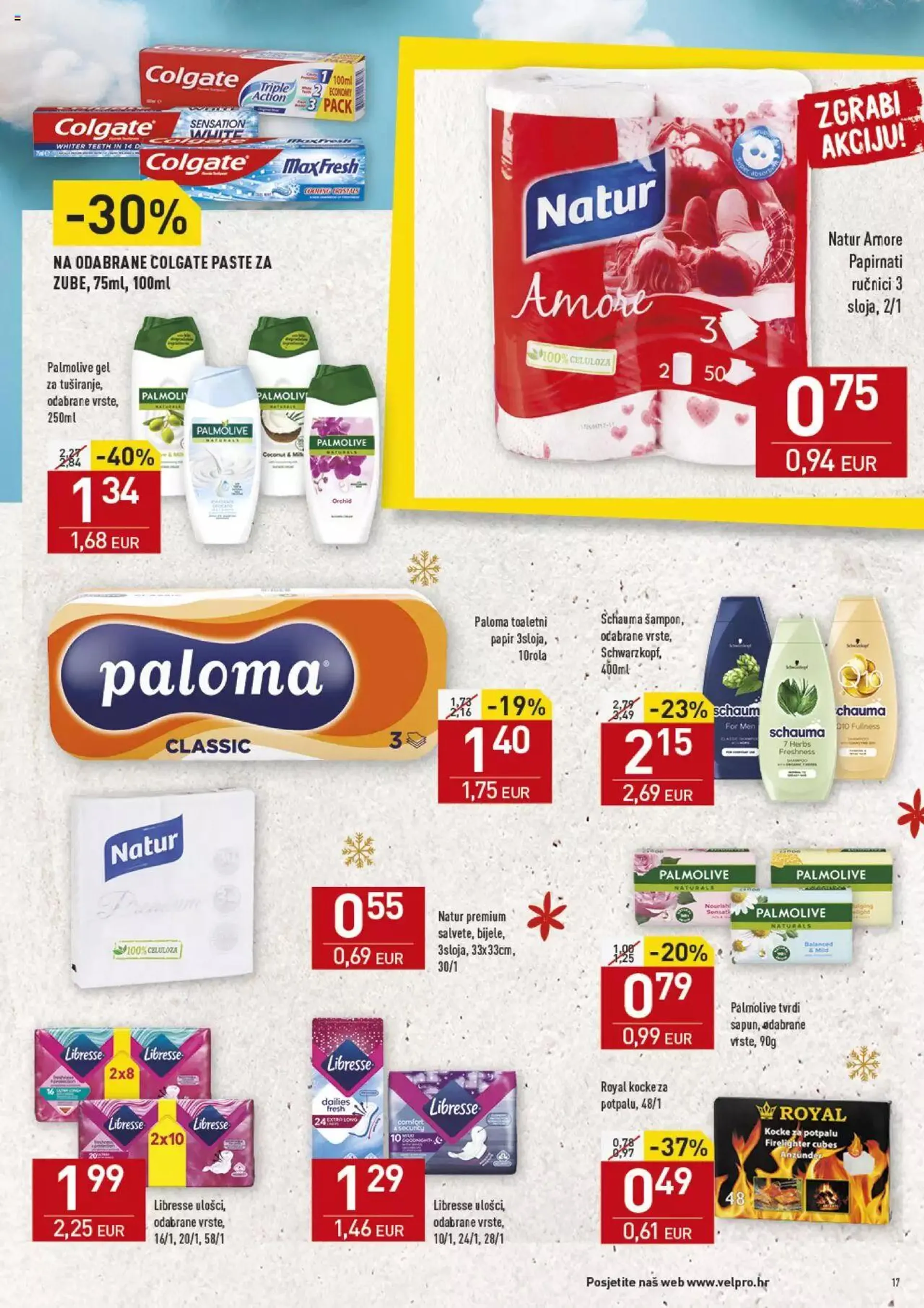 Katalog Katalog Velpro Prosebna ponuda od 11. prosinca do 23. prosinca 2023. - Pregled Stranica 17