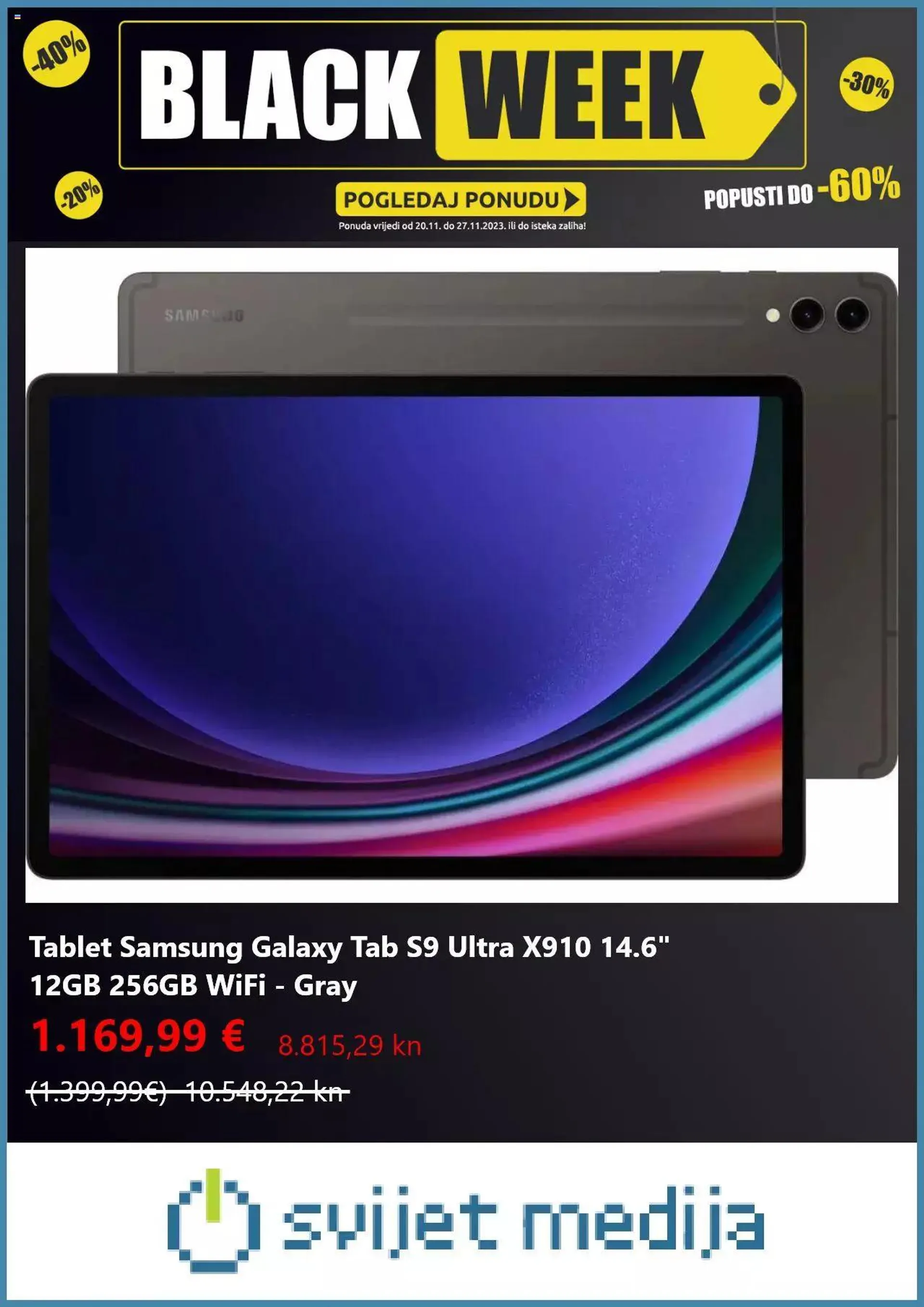 Katalog Black Friday Svijet medija od 20. studenoga do 4. prosinca 2023. - Pregled Stranica 5