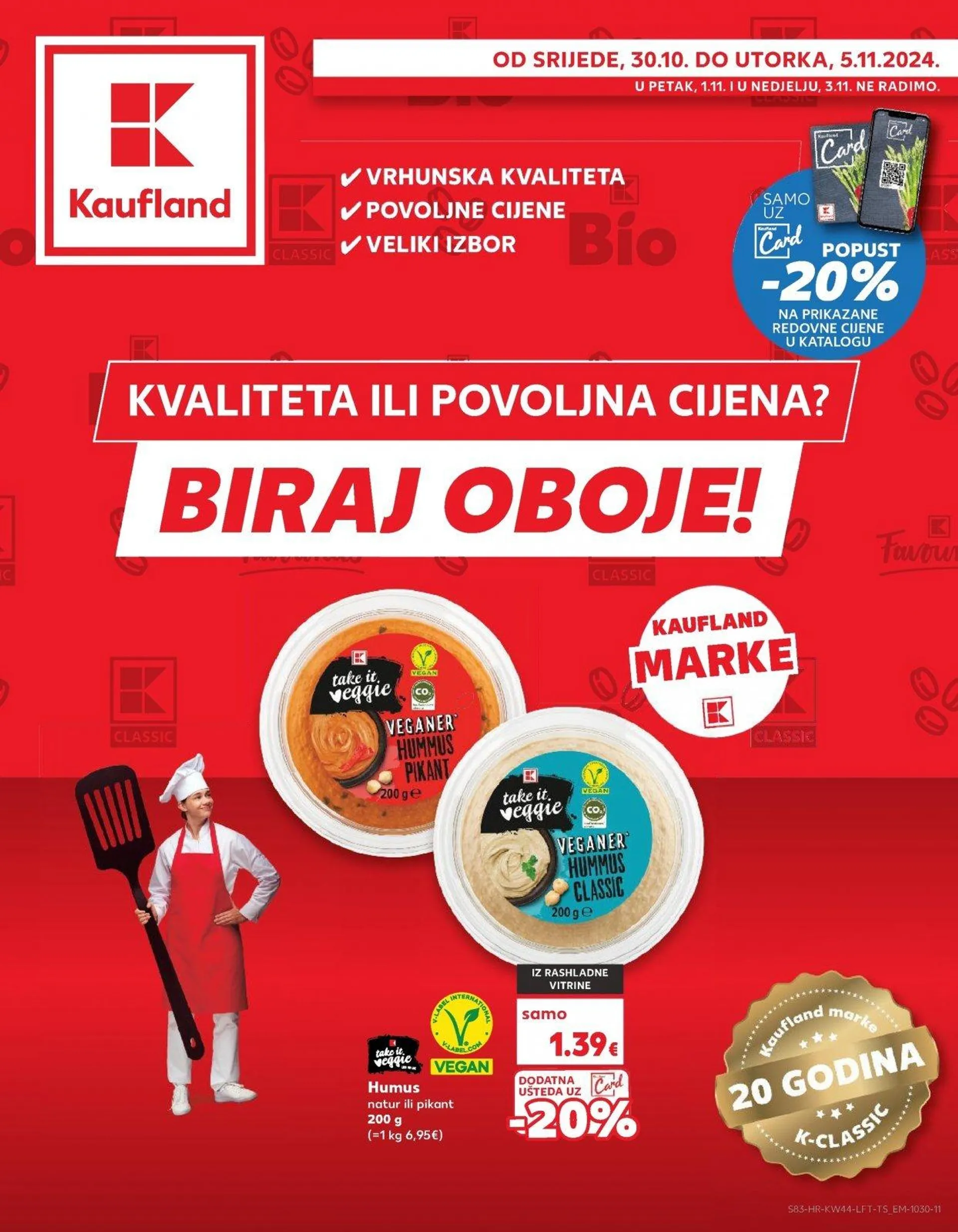 Katalog Kaufland katalog do 05.11.2024 od 30. listopada do 5. studenoga 2024. - Pregled Stranica 83