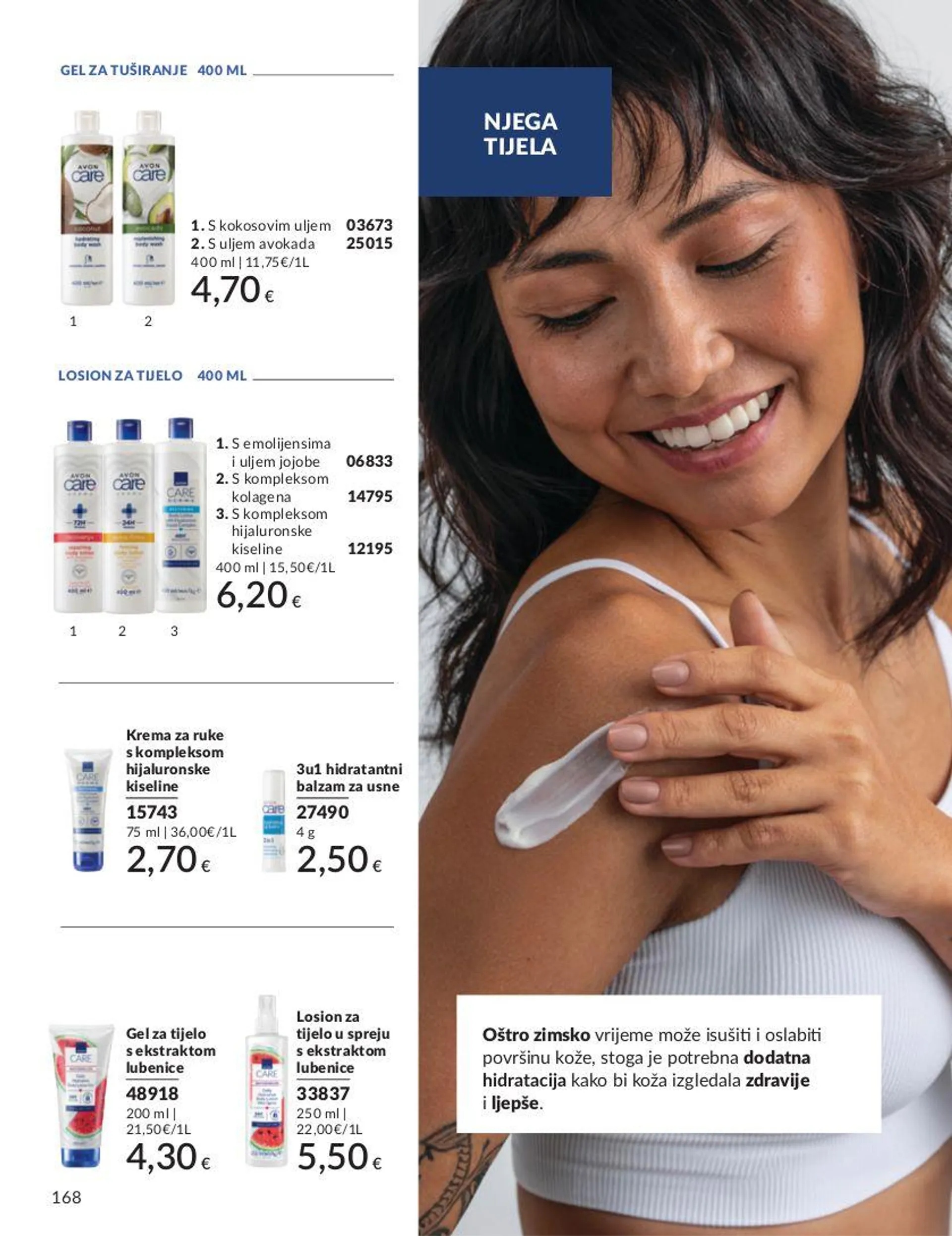 Katalog Avon od 3. siječnja do 17. siječnja 2025. - Pregled Stranica 168