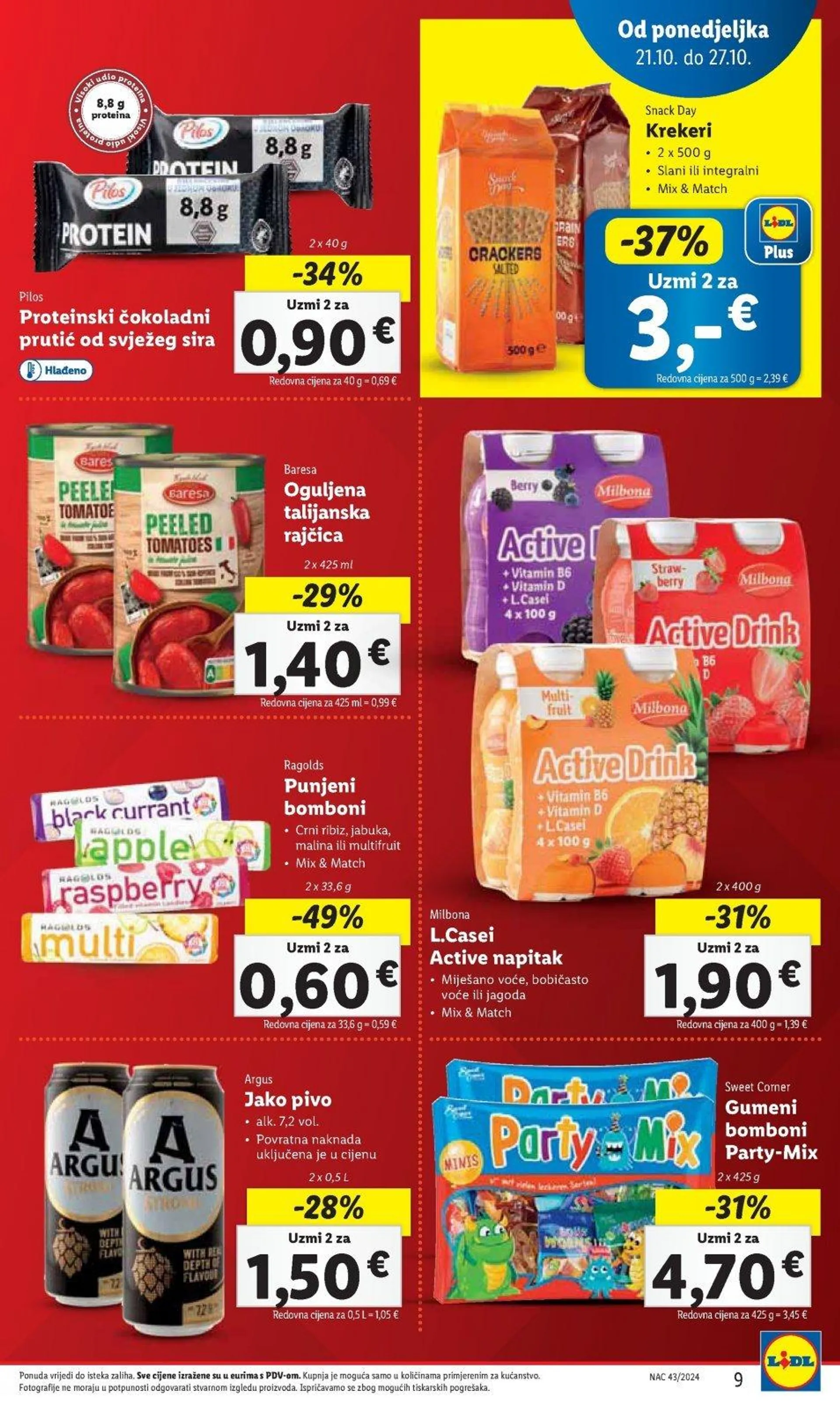 Katalog Lidl katalog do 27.10.2024 od 17. listopada do 27. listopada 2024. - Pregled Stranica 9