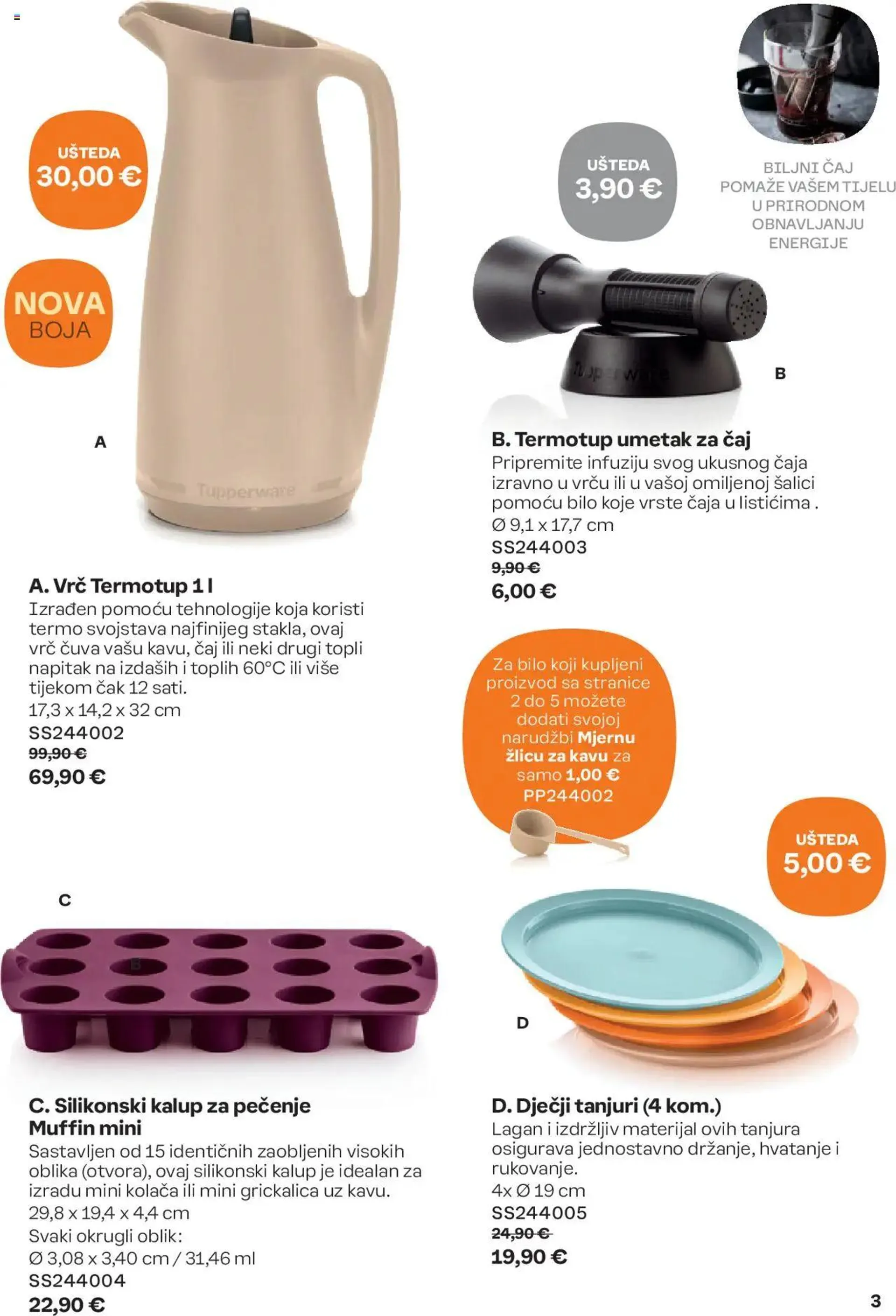 Katalog Katalog Tupperware od 1. listopada do 31. listopada 2024. - Pregled Stranica 3