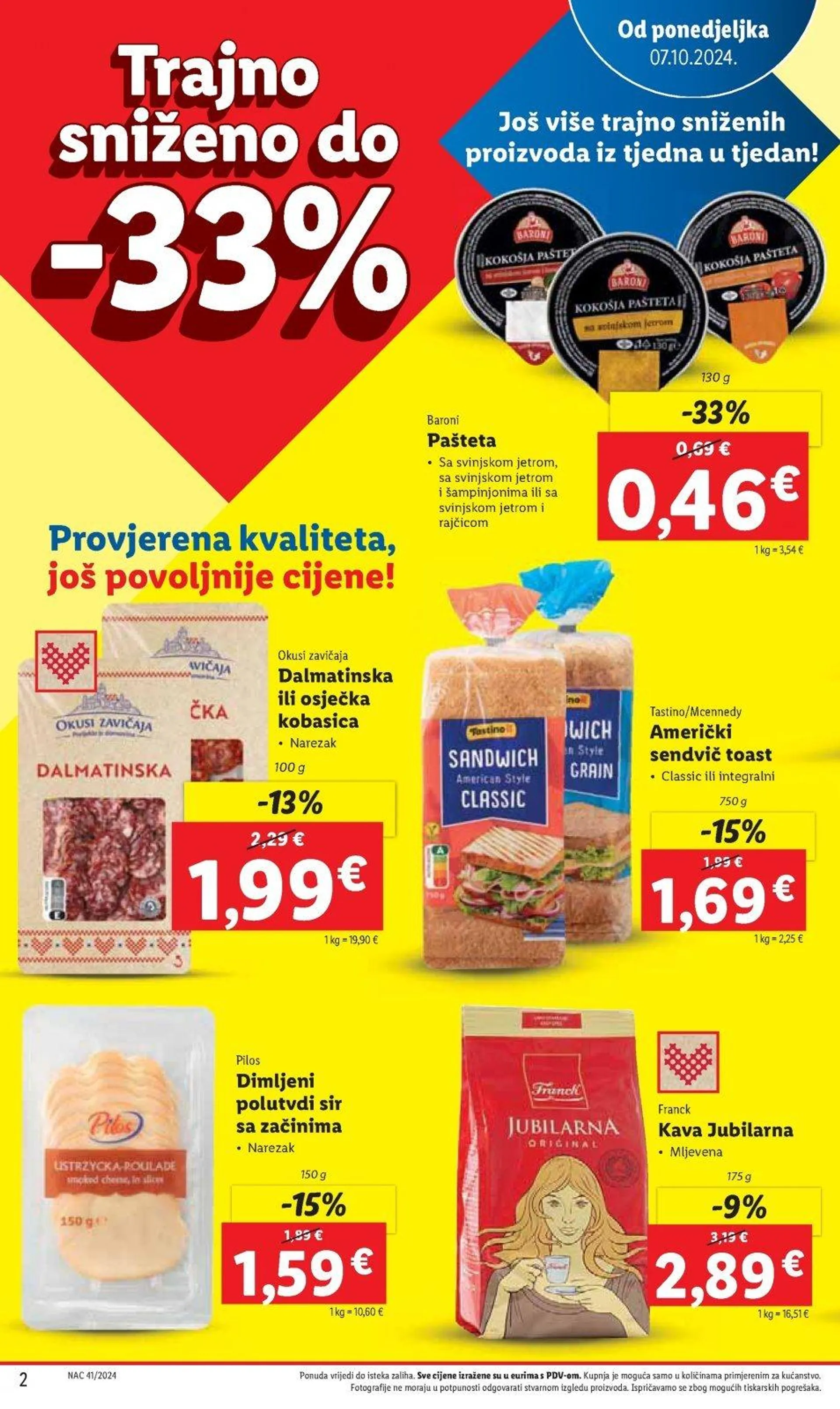 Katalog Lidl katalog do 13.10.2024 od 3. listopada do 13. listopada 2024. - Pregled Stranica 2