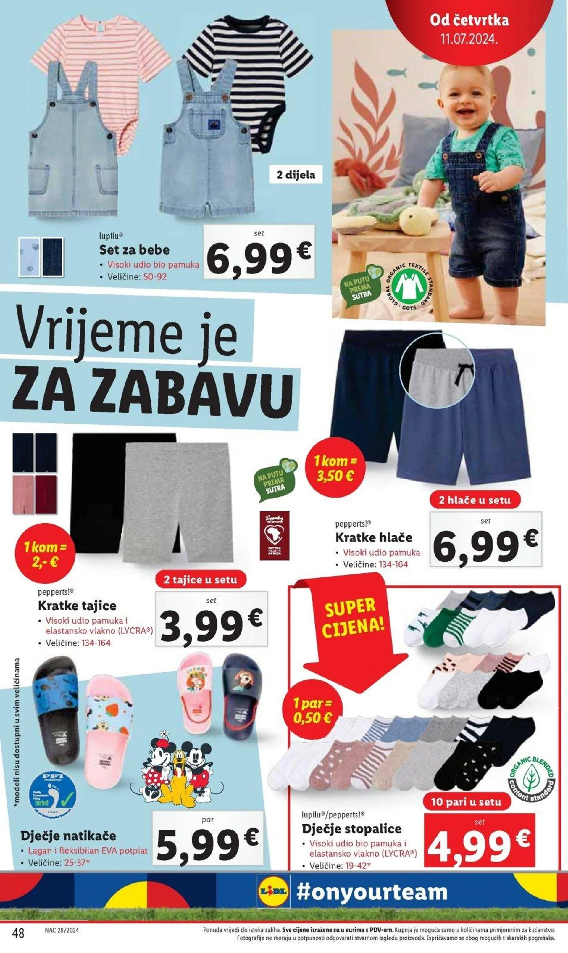 Katalog Lidl katalog do 14.07.2024 od 4. srpnja do 14. srpnja 2024. - Pregled Stranica 48