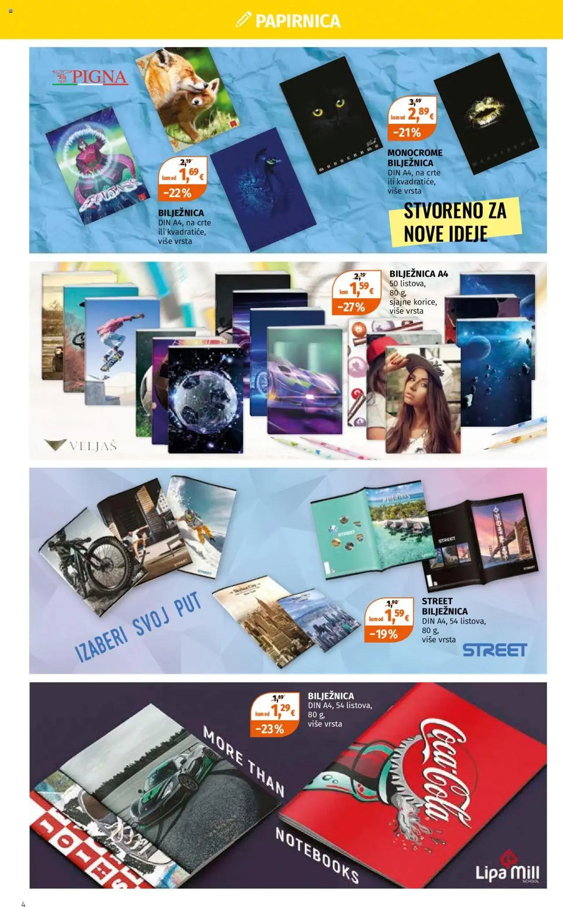 Katalog Katalog Müller od 19. kolovoza do 25. kolovoza 2024. - Pregled Stranica 4