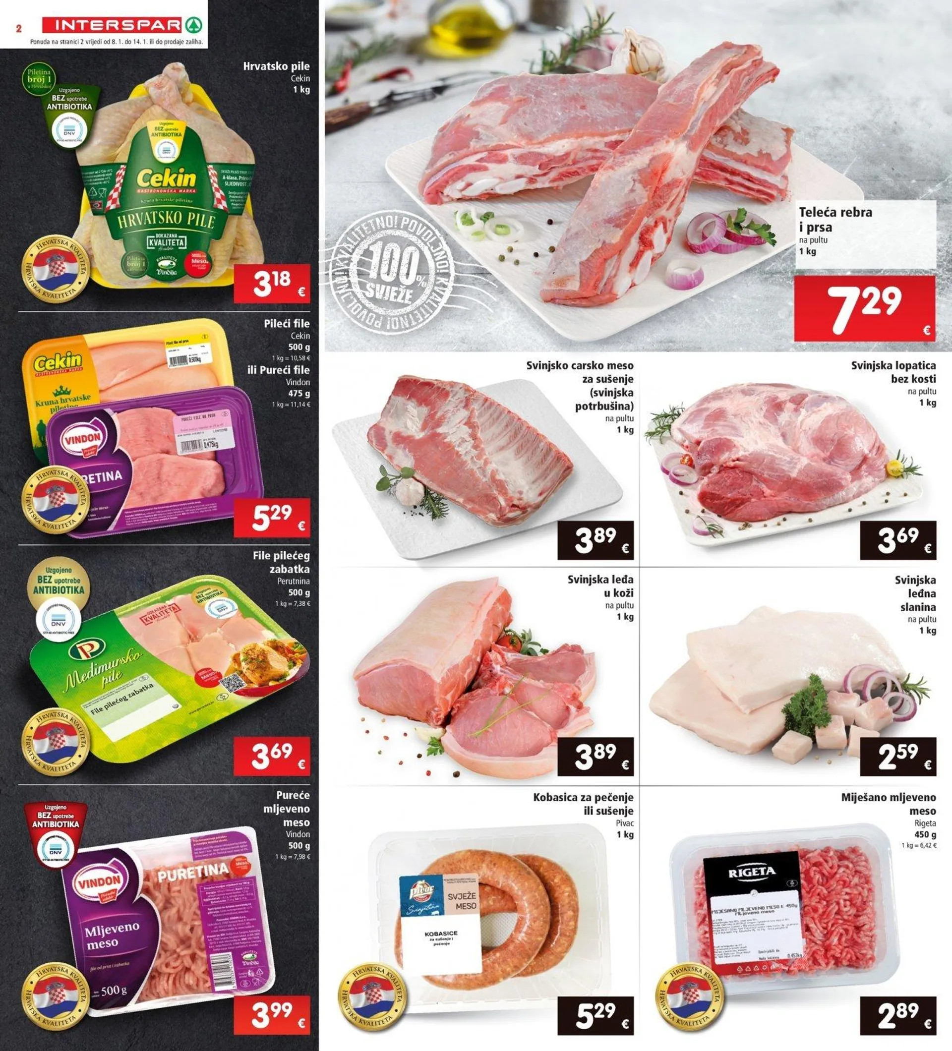 Katalog Interspar katalog do 14.01.2025 od 8. siječnja do 14. siječnja 2025. - Pregled Stranica 2