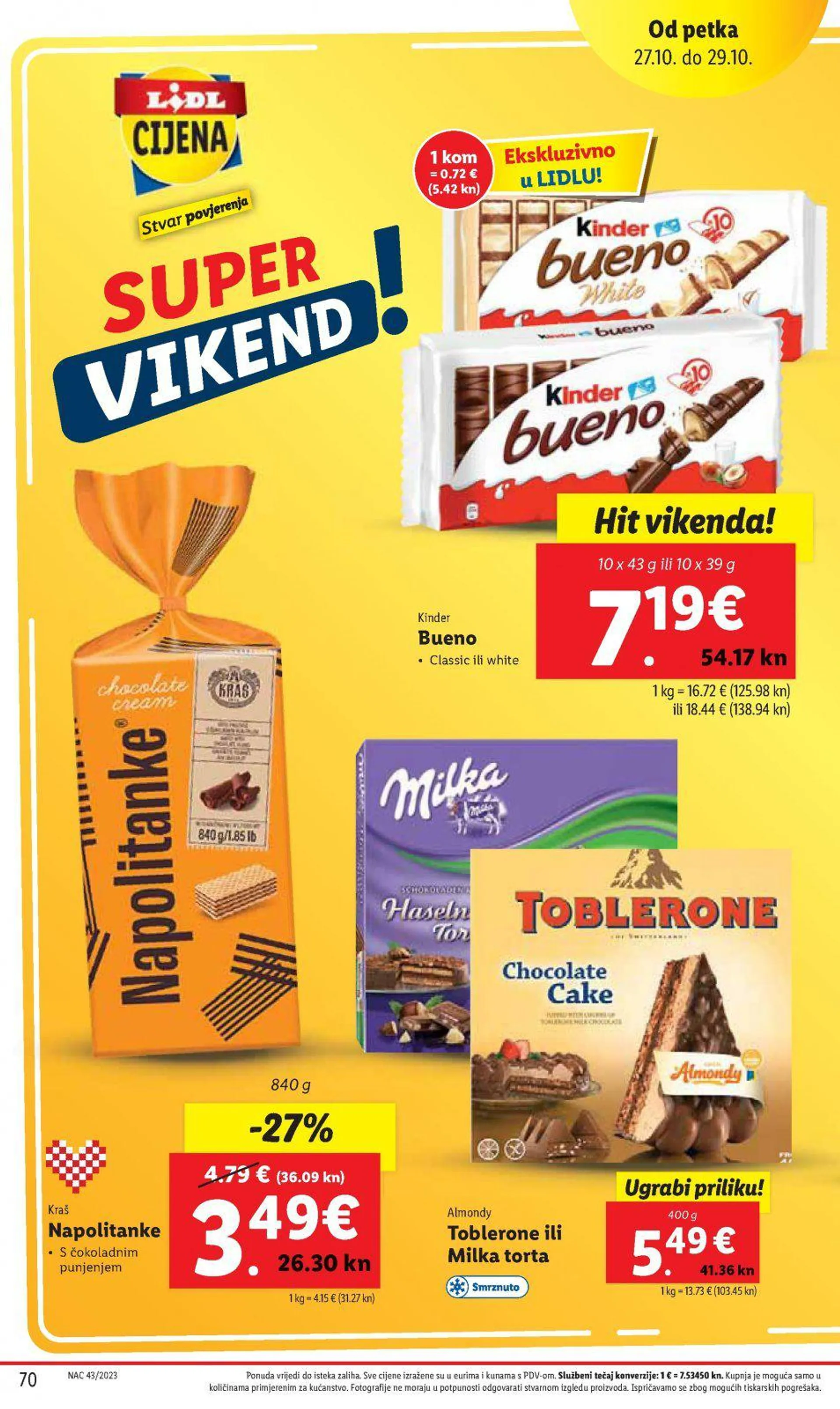 Katalog Lidl katalog do 29.10.2023 od 19. listopada do 29. listopada 2023. - Pregled Stranica 70