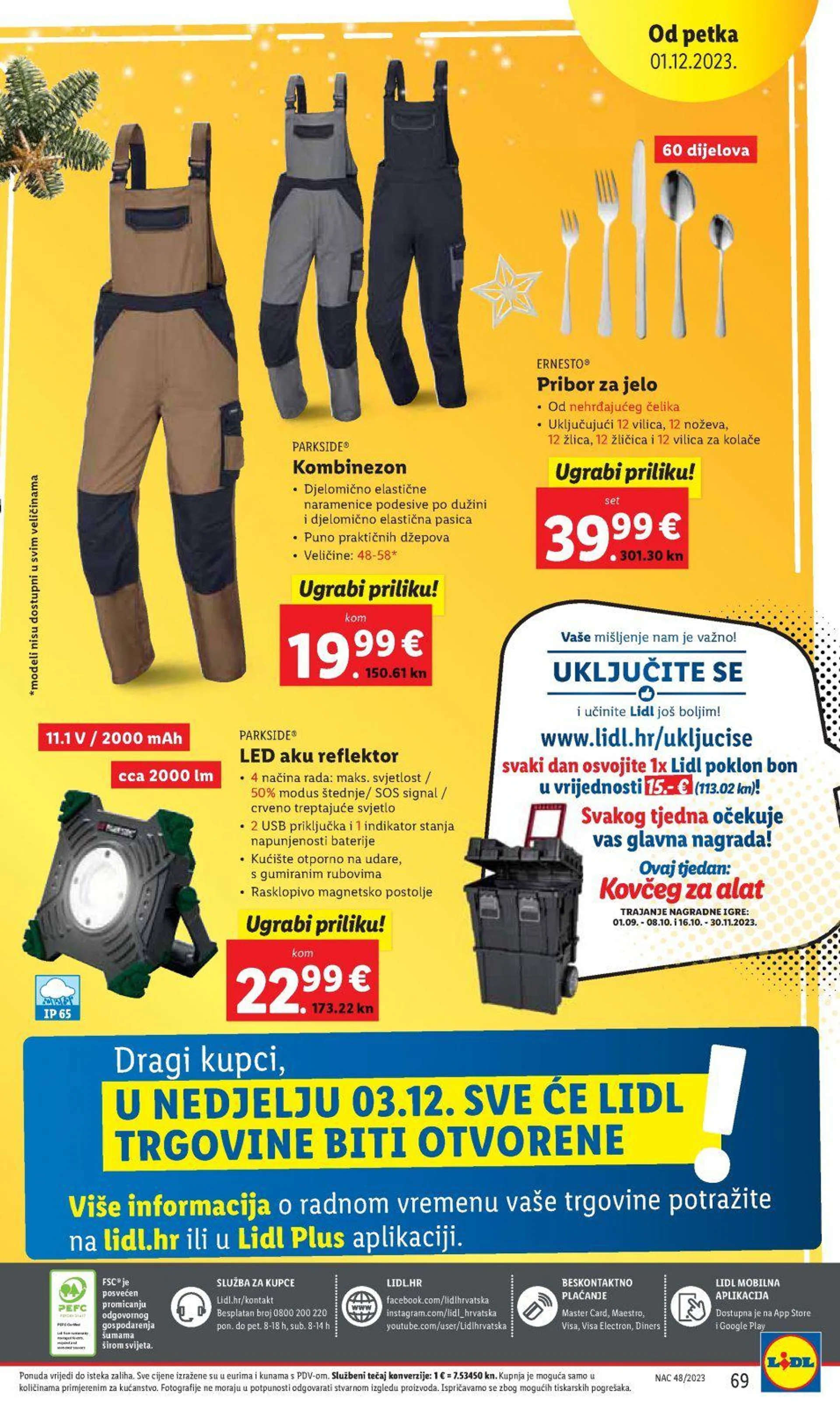Katalog Lidl katalog do 03.12.2023 od 23. studenoga do 3. prosinca 2023. - Pregled Stranica 69