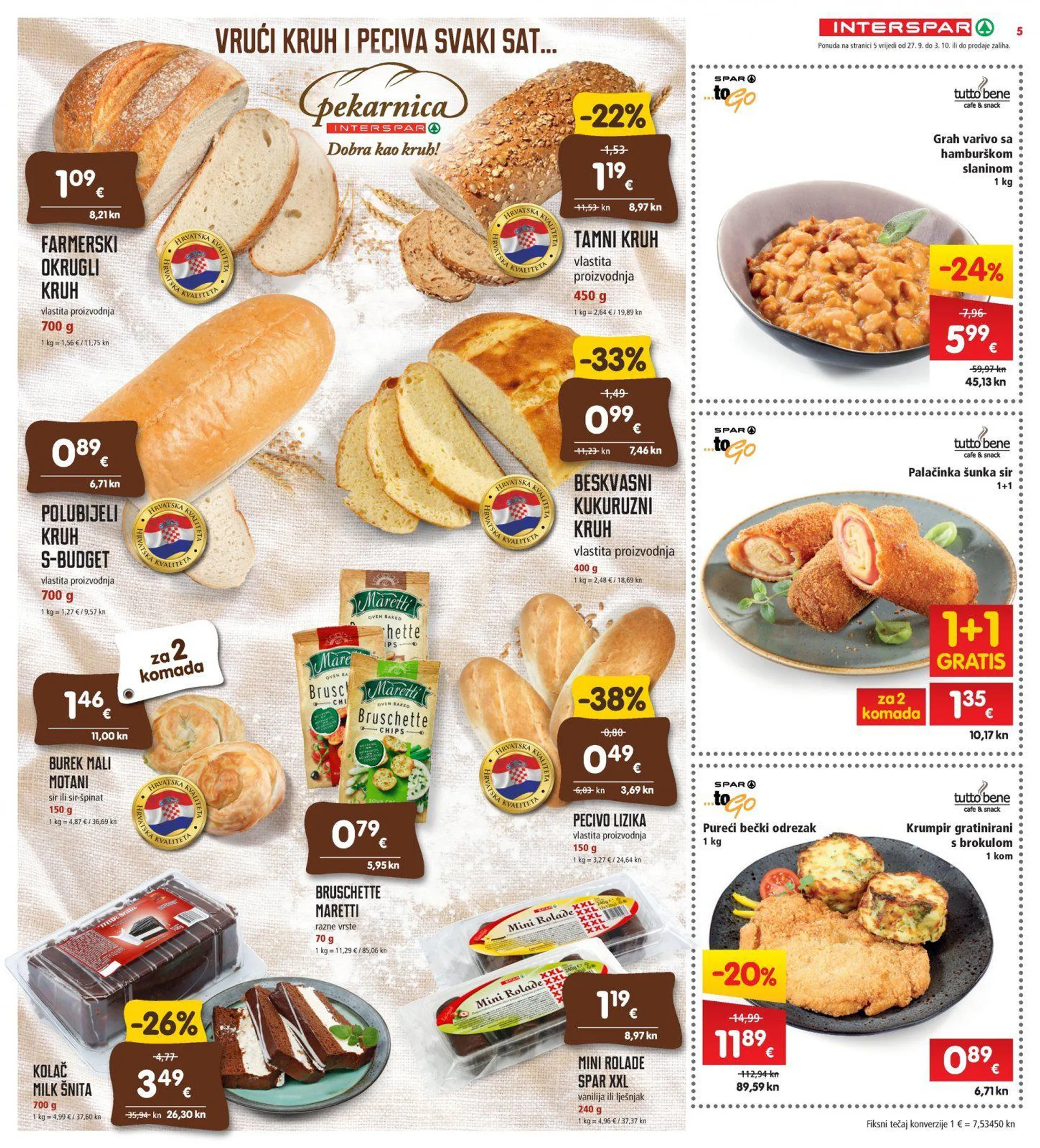 Katalog Interspar katalog do 03.10.2023 od 27. rujna do 3. listopada 2023. - Pregled Stranica 5