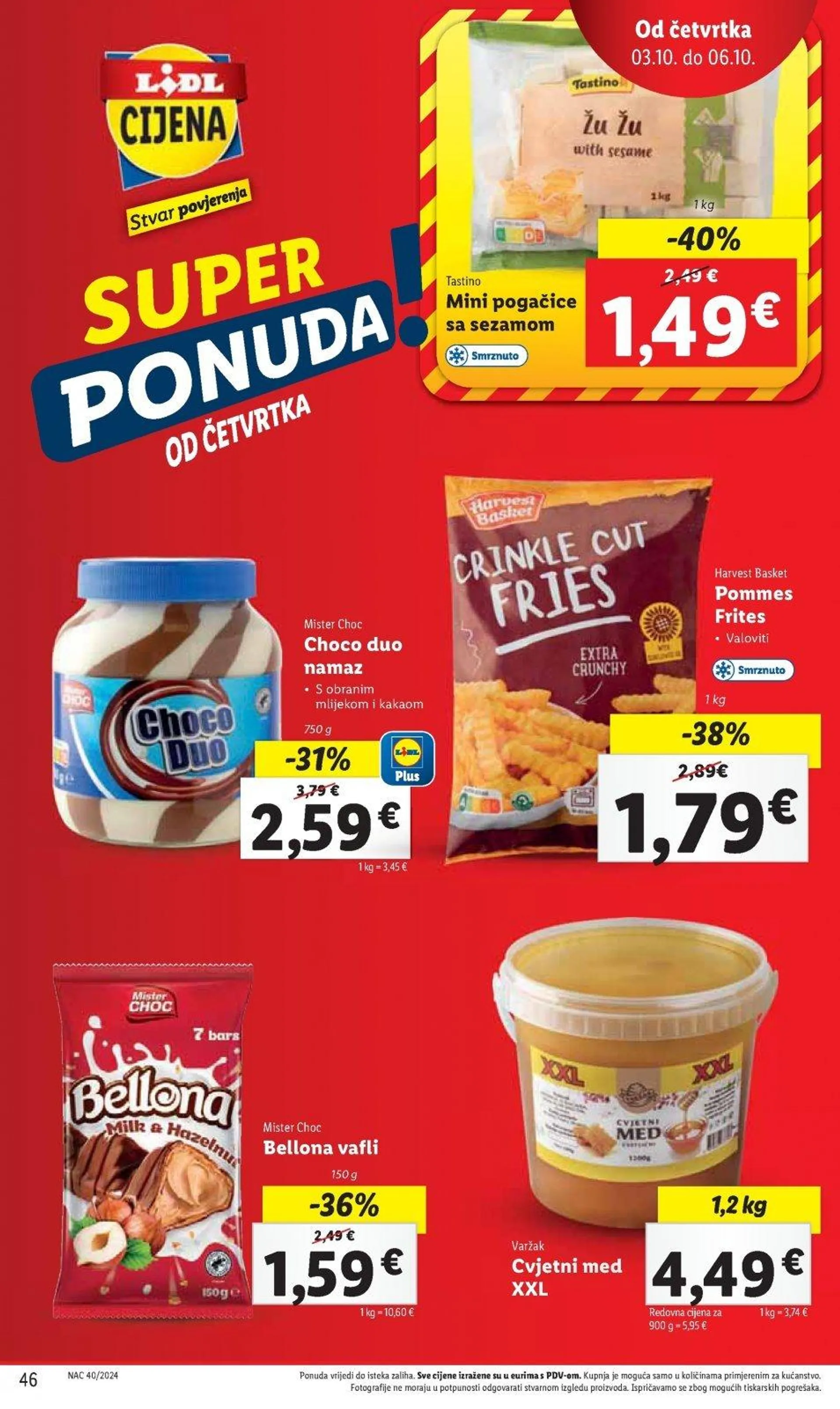 Katalog Lidl katalog do 06.10.2024 od 27. rujna do 6. listopada 2024. - Pregled Stranica 46