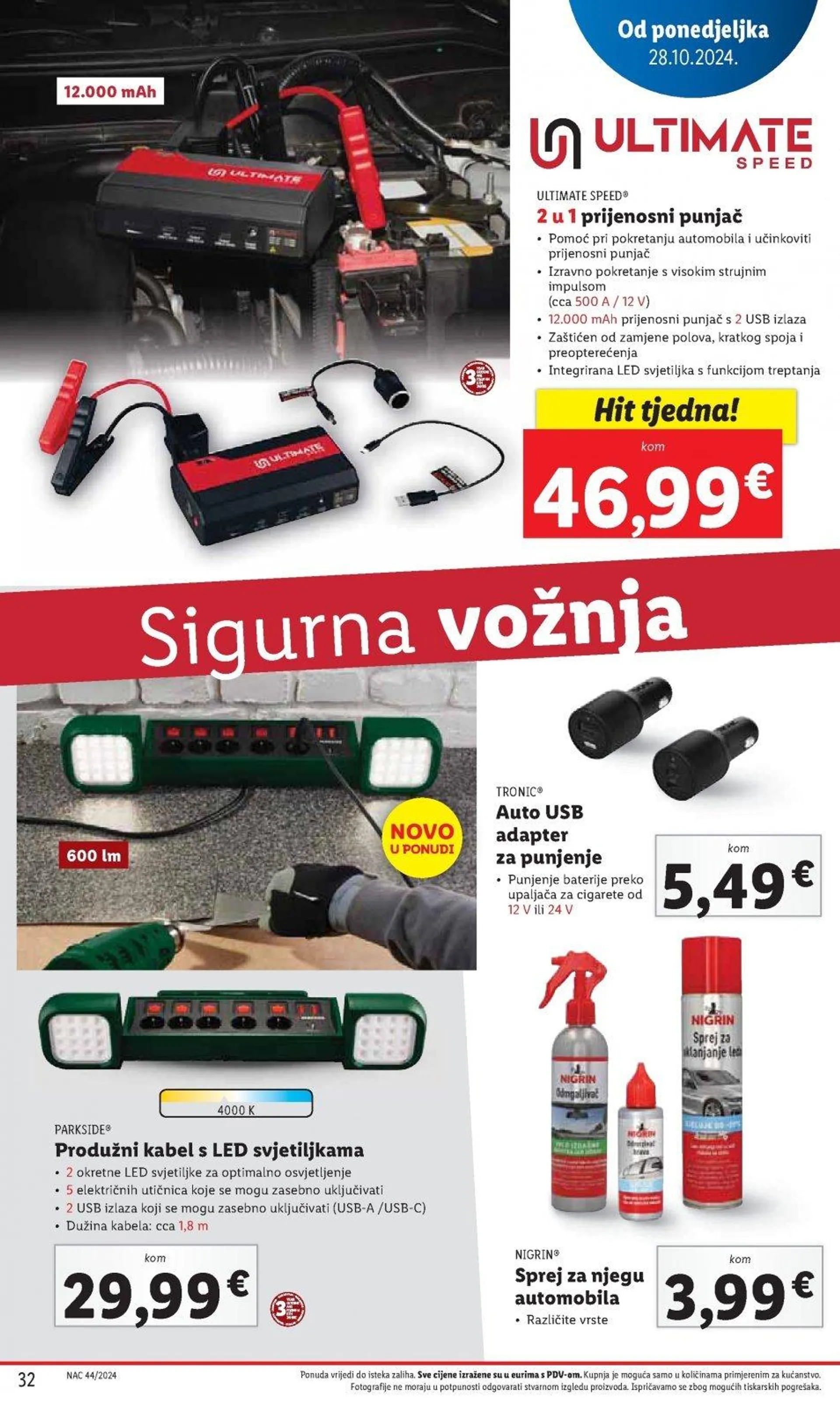 Katalog Lidl katalog do 03.11.2024 od 25. listopada do 3. studenoga 2024. - Pregled Stranica 32