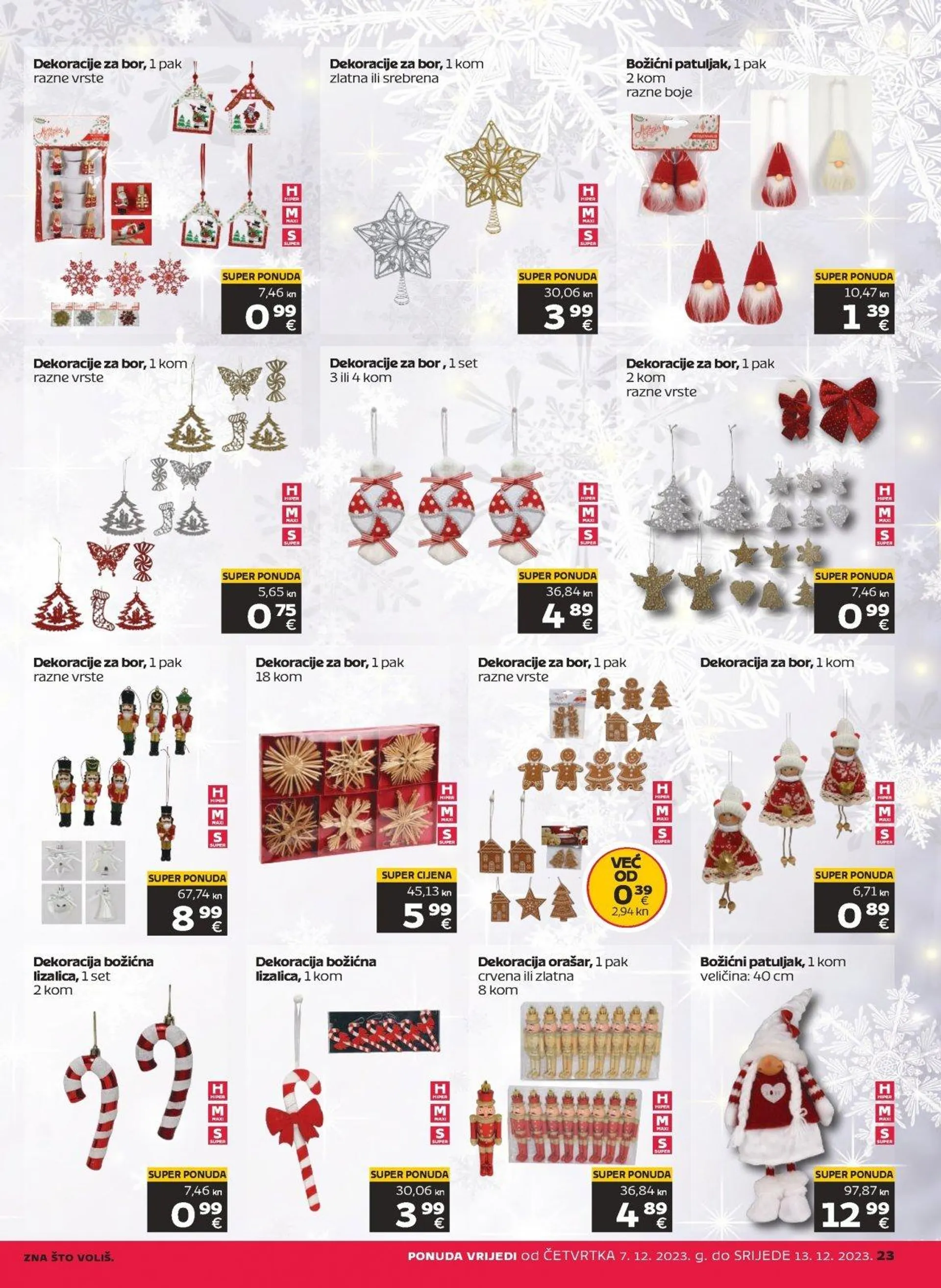 Katalog Tommy katalog do 13.12.2023 od 7. prosinca do 13. prosinca 2023. - Pregled Stranica 23