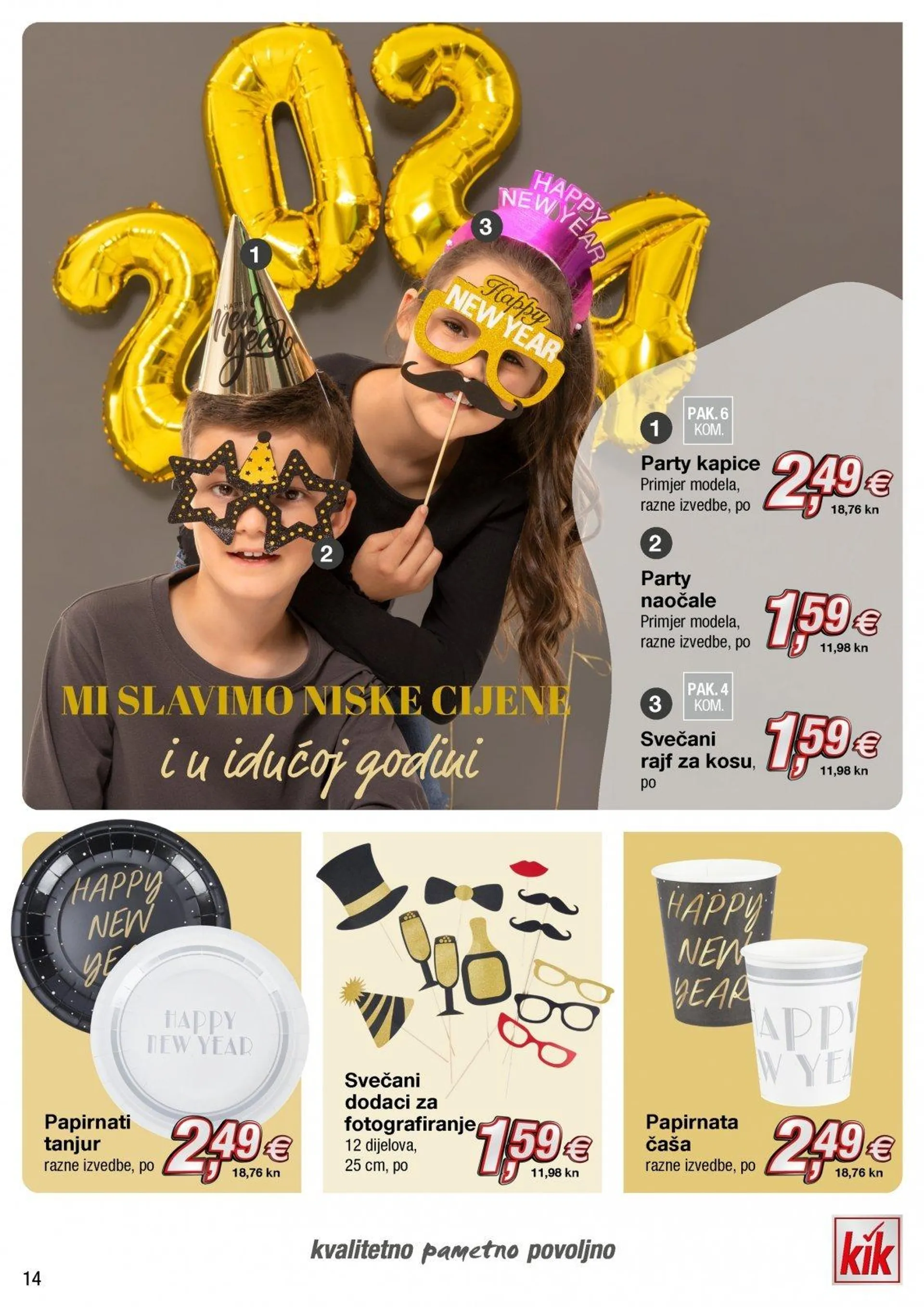 Katalog KiK katalog do 17.12.2023 od 8. prosinca do 17. prosinca 2023. - Pregled Stranica 14