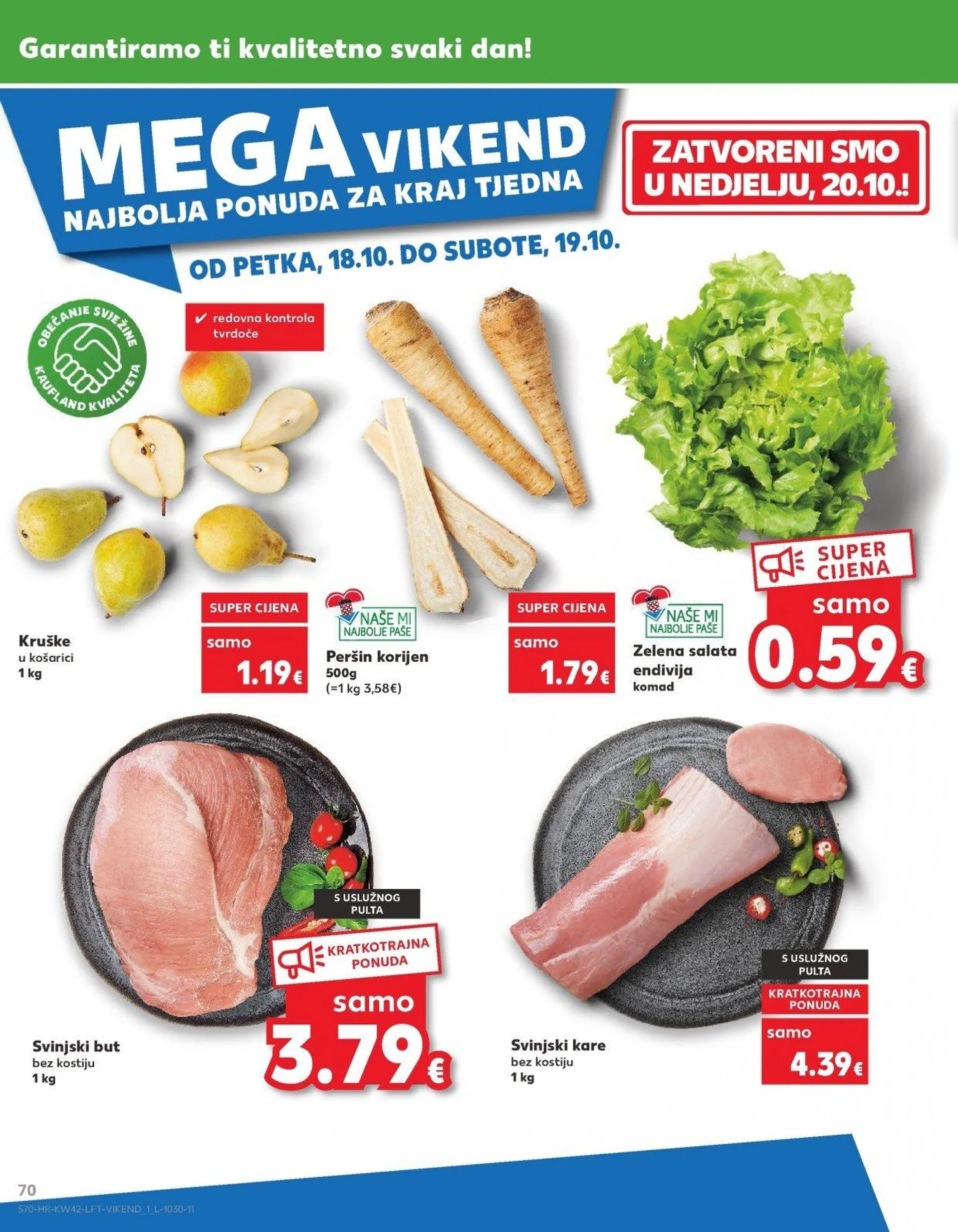 Katalog Kaufland katalog do 22.10.2024 od 16. listopada do 22. listopada 2024. - Pregled Stranica 70