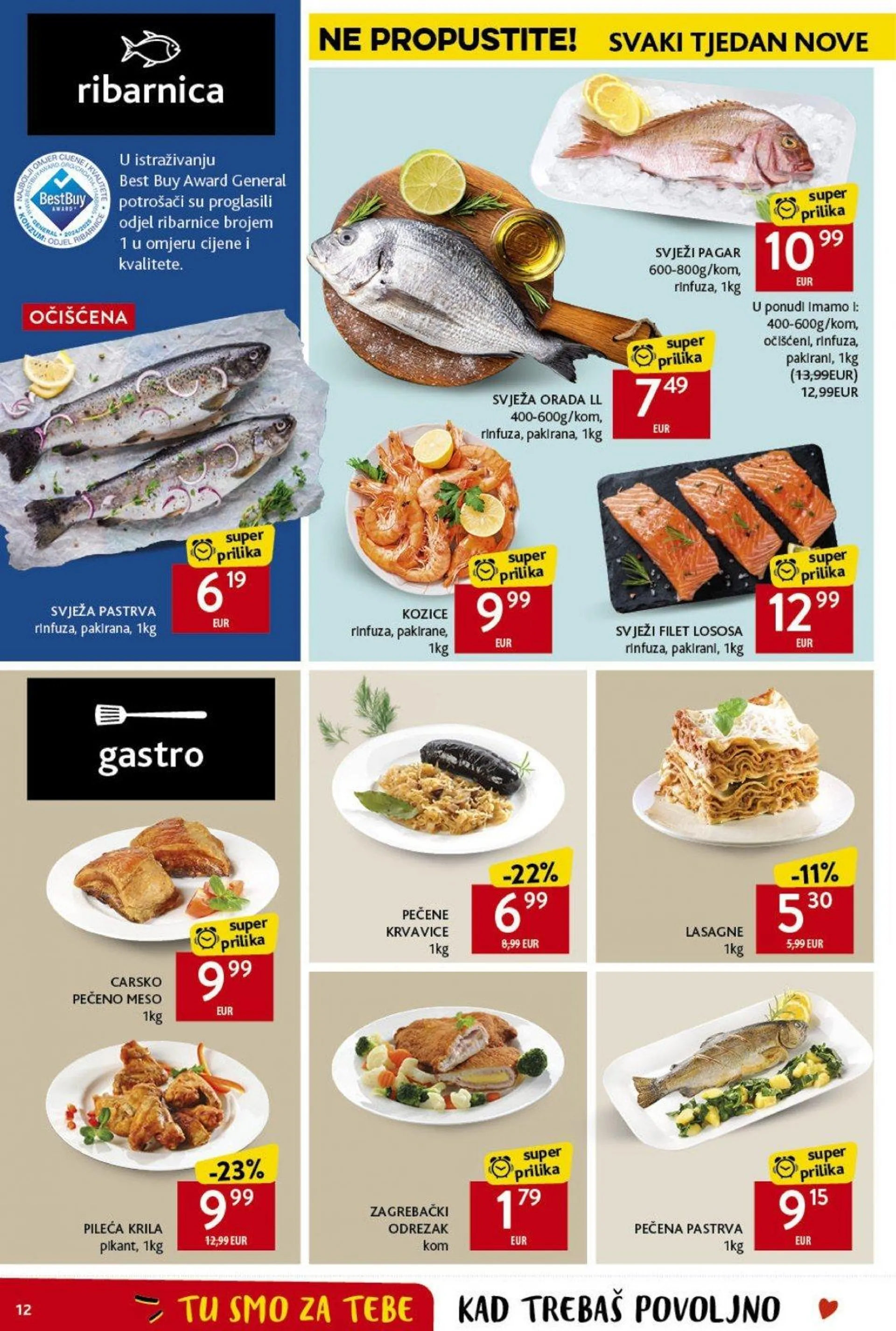 Katalog Konzum katalog do 02.10.2024 od 26. rujna do 2. listopada 2024. - Pregled Stranica 12