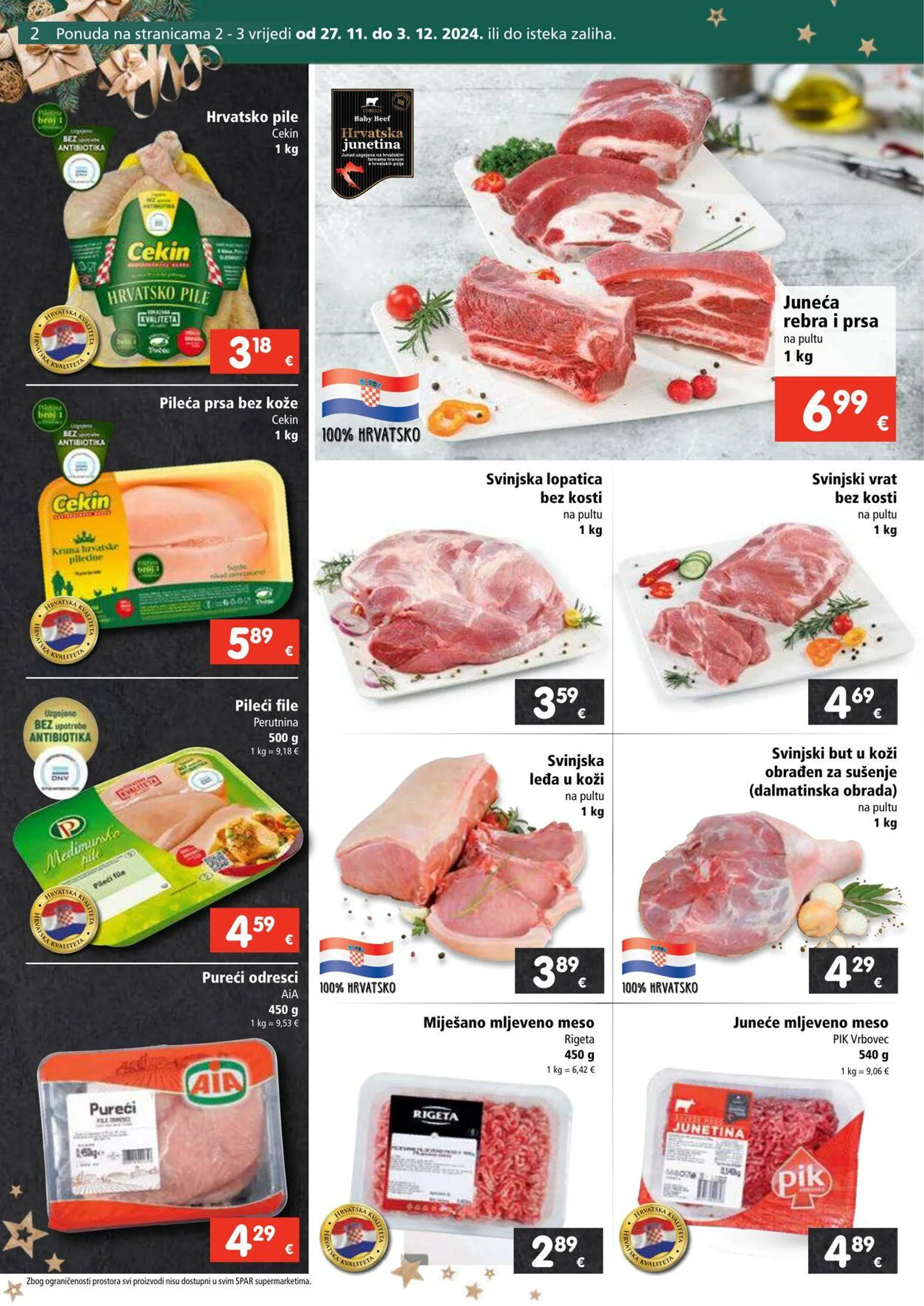 Katalog Spar od 27. studenoga do 3. prosinca 2024. - Pregled Stranica 2